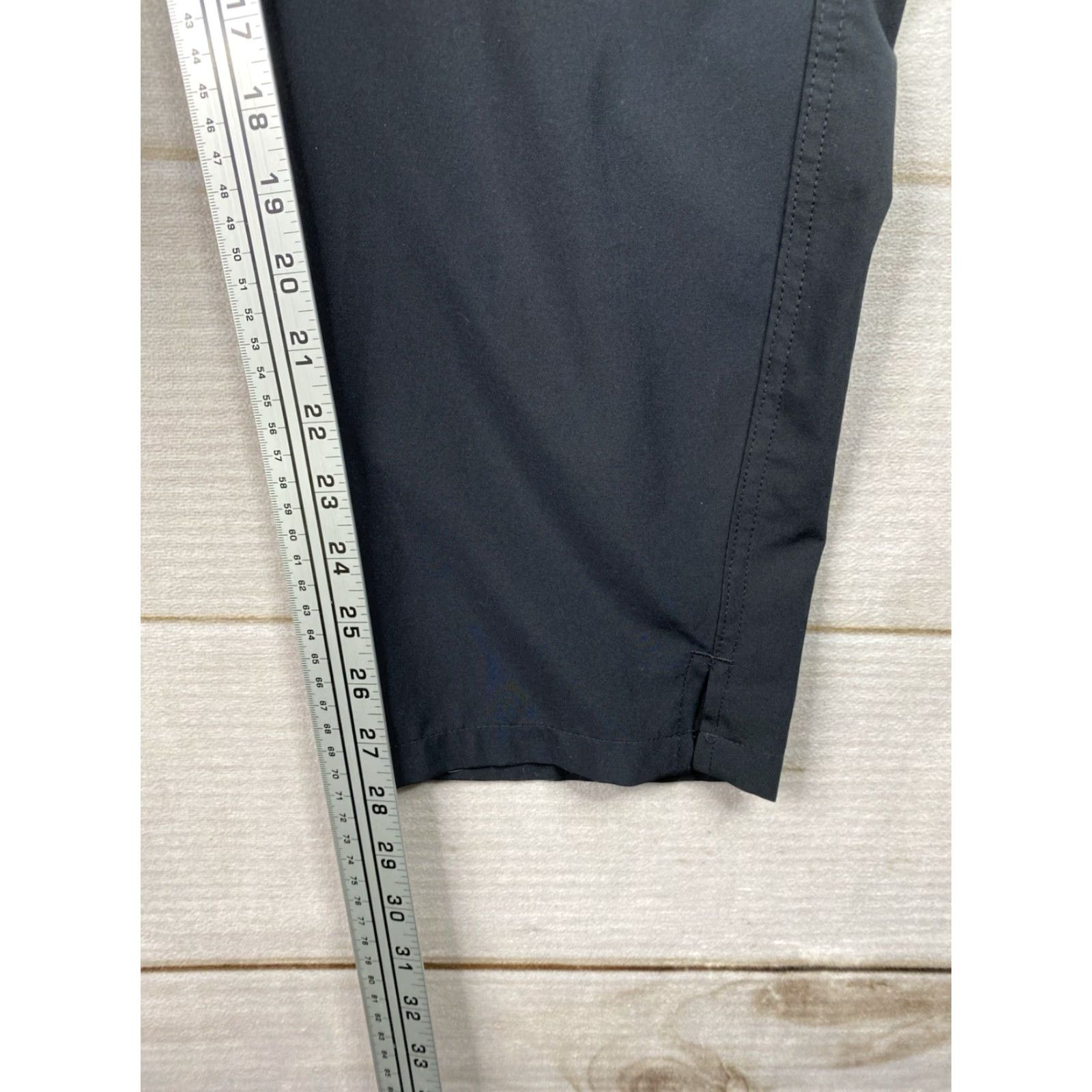 Eddie Bauer Eddie Bauer Traveler Pants Womens XL Black High Rise Elastic Waist Zip Pocket Size 40" / US 18 - 3 Thumbnail
