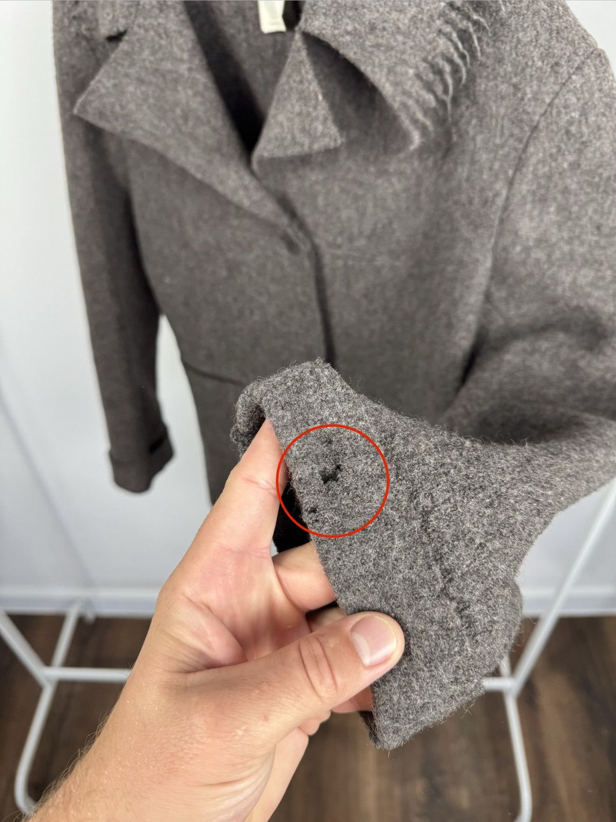 Other Yao Souka Paris Wool Blazer Jacket Gray Made in France M Size M / US 6-8 / IT 42-44 - 6 Thumbnail