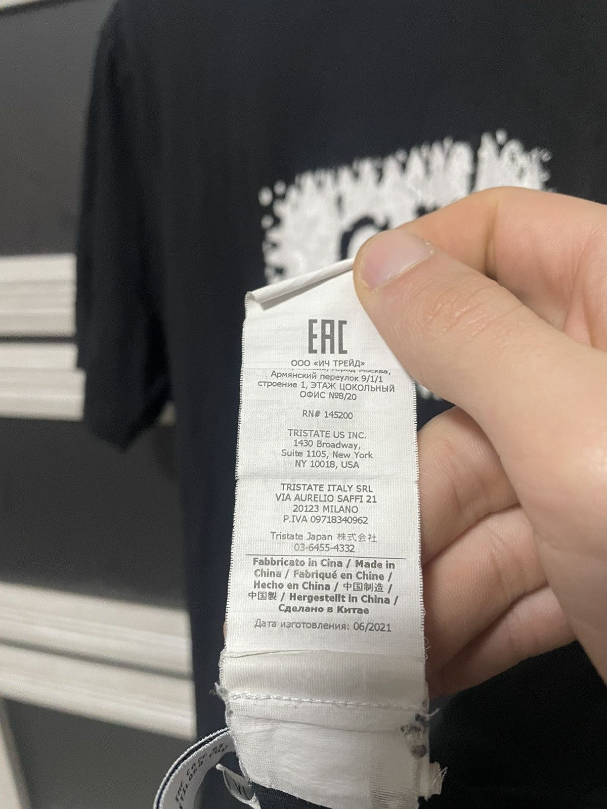 C.P. Company C.P. Company Vintage Big Logo Black Tee M Size US M / EU 48-50 / 2 - 13 Thumbnail