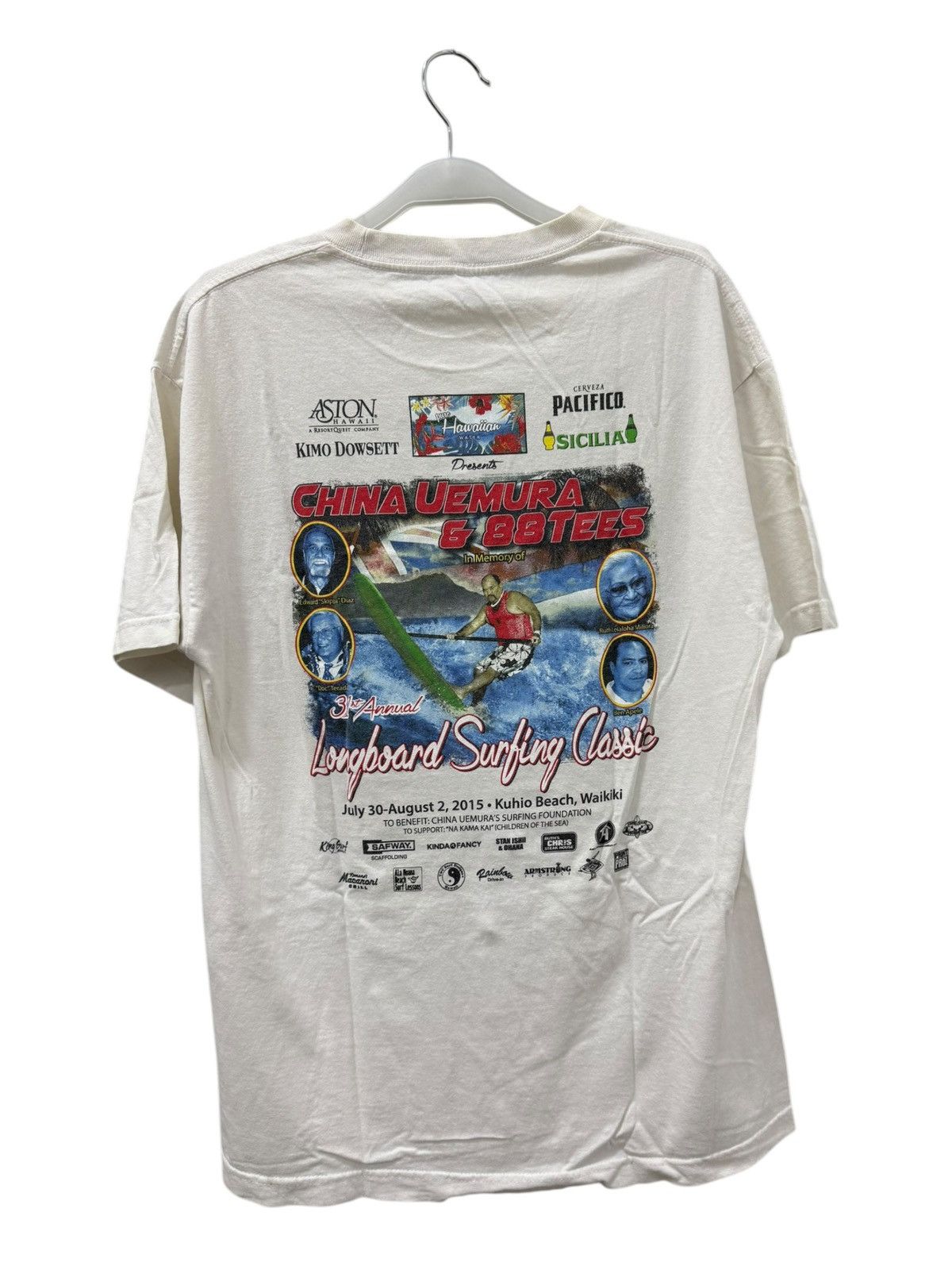 Quiksilver × Vintage CRAZY BAGGY JNCO STYLE SKATER SURFER STUSSY TEE Size US S / EU 44-46 / 1 - 1 Thumbnail