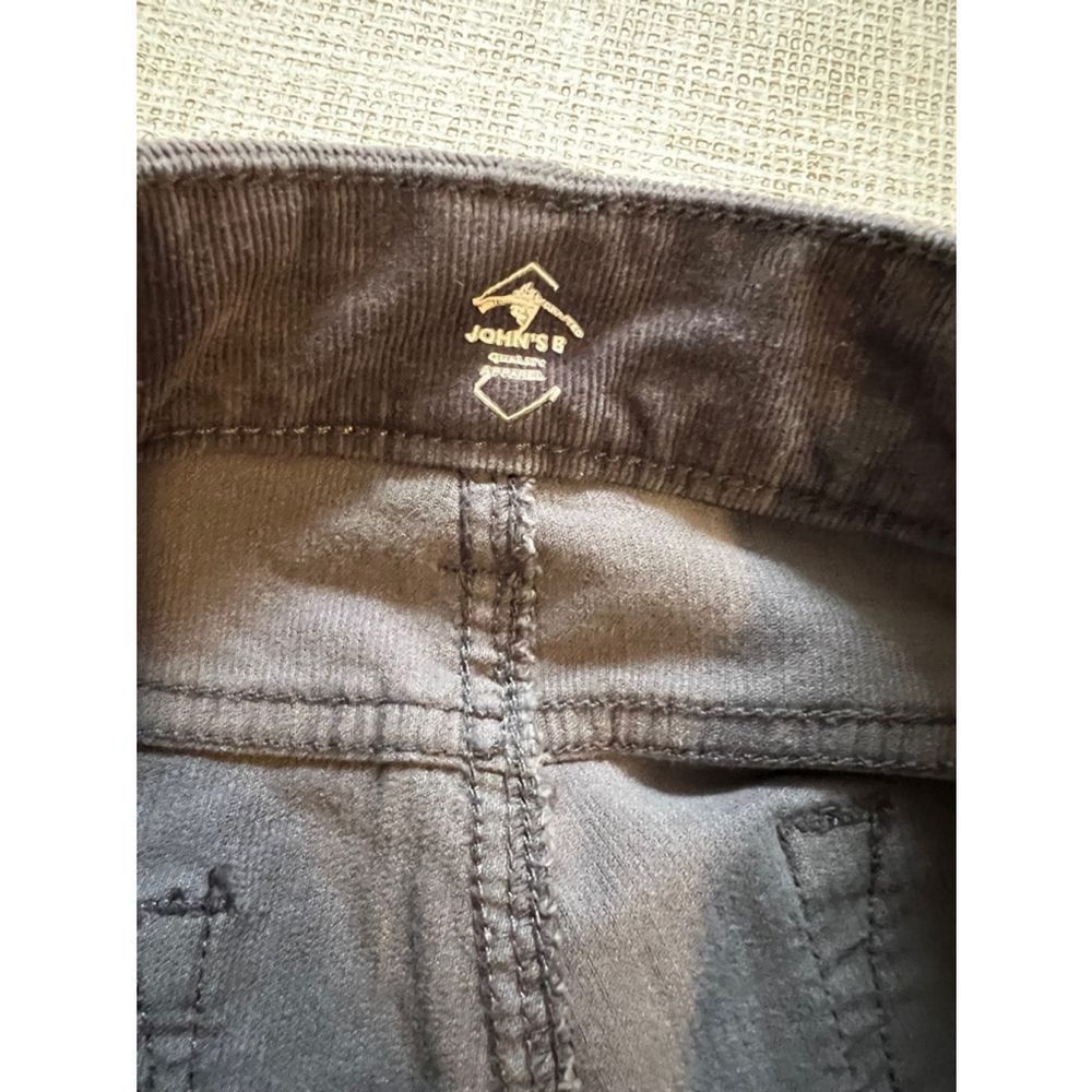 St. Johns Bay St. John’s Bay Women's corduroy brown gray jeans Size M Size 32" / US 10 / IT 46 - 9 Thumbnail