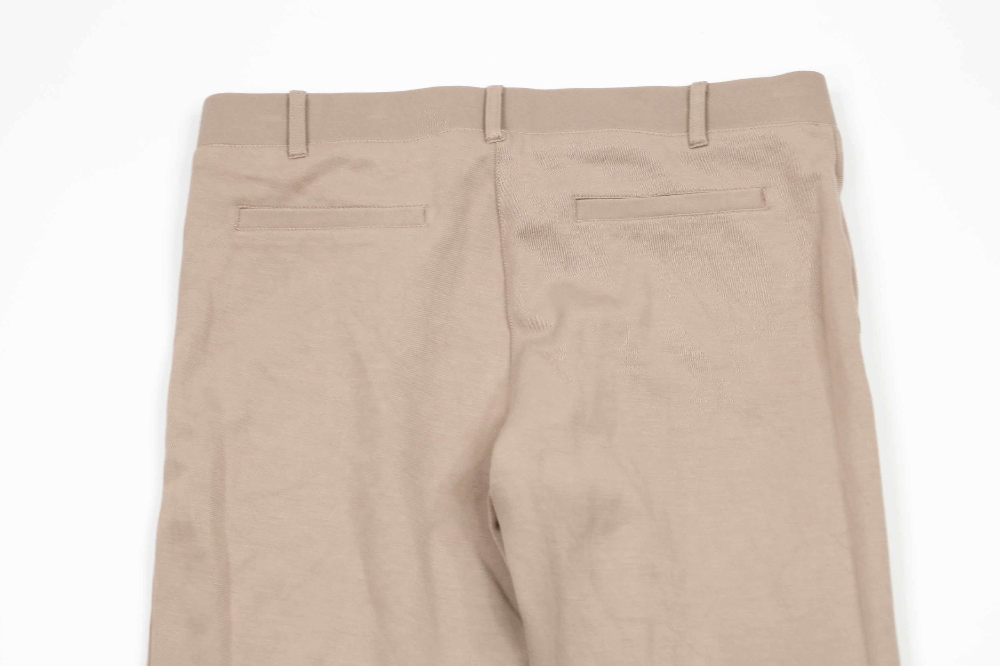 Betabrand × Vintage Betabrand Knit Classic Yoga Dress Pants Chinos Beige Tan Size 31" - 9 Thumbnail