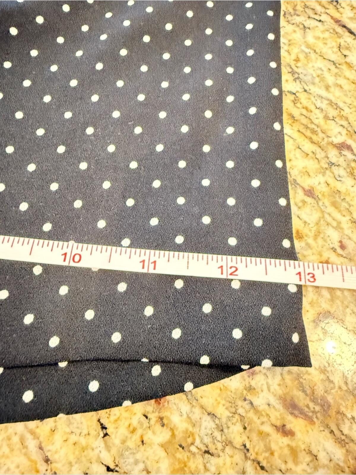 Other Halogen cropped pants black & white polka dots SZ 1X Size 40" / US 18 - 8 Thumbnail