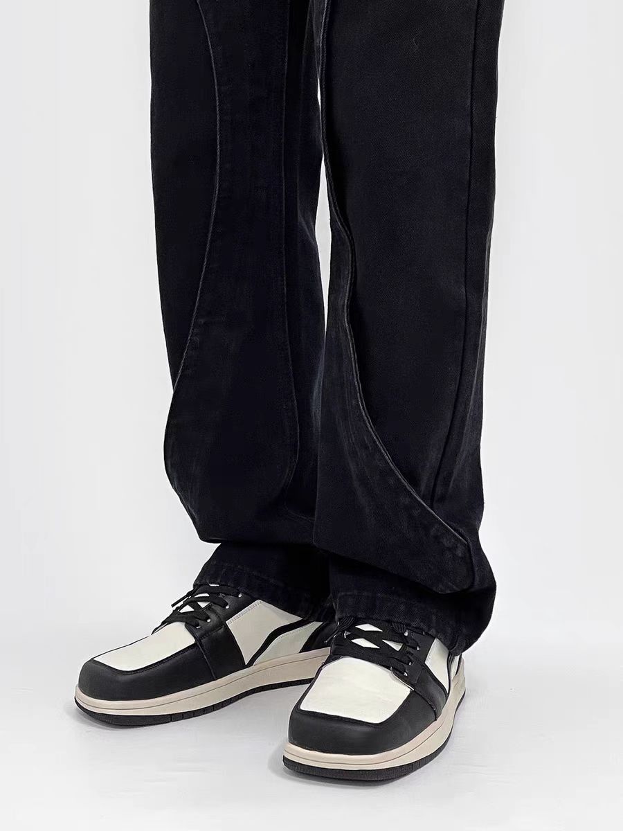 Japanese Brand × Jean High Street Black Studded Casual Jeans Size US 32 / EU 48 - 5 Thumbnail