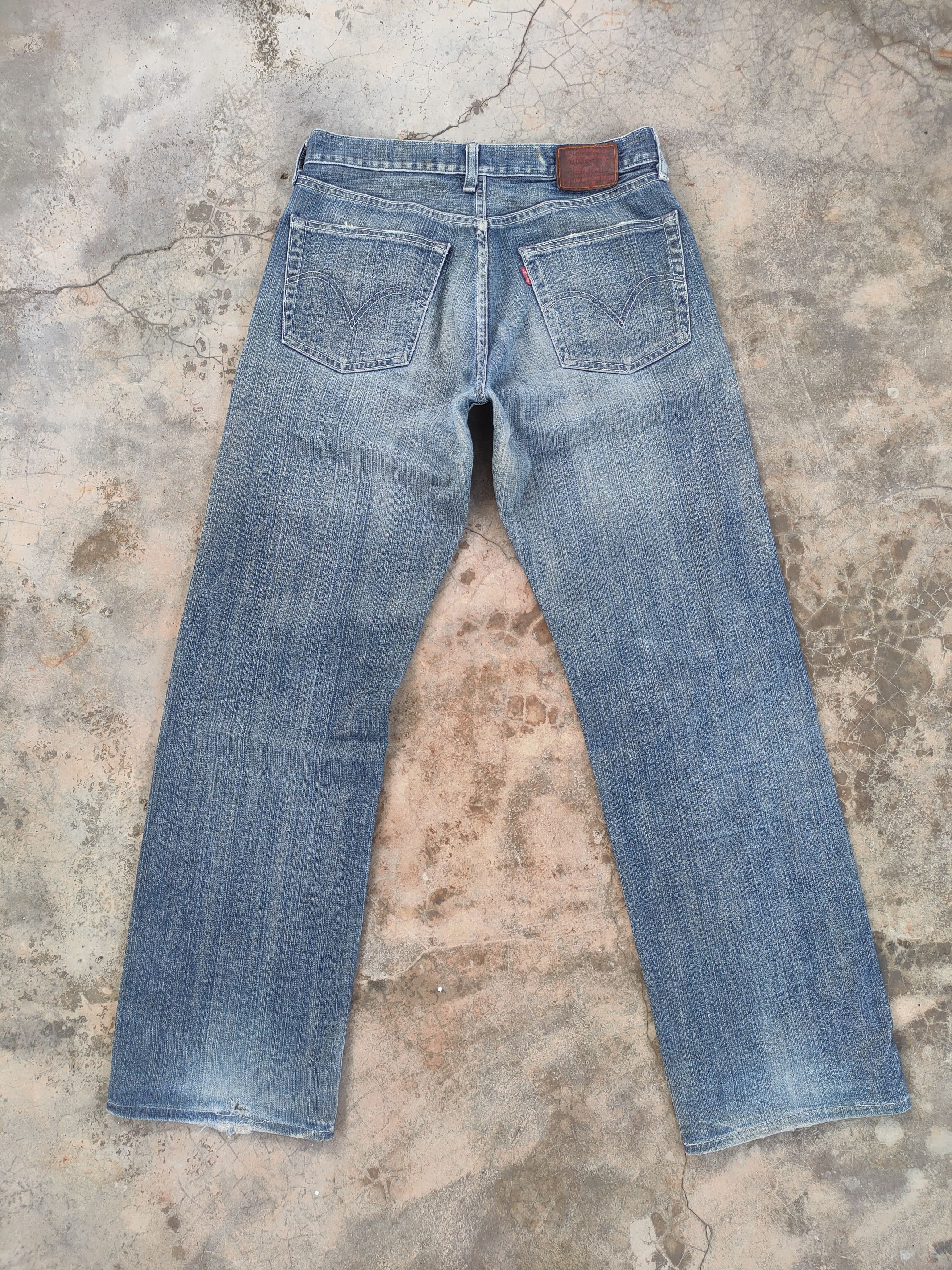 Levi's Vintage Clothing VINTAGE LEVI'S 503 JEANS DISTRESSED DENIM PANTS Size US 30 / EU 46 - 6 Thumbnail