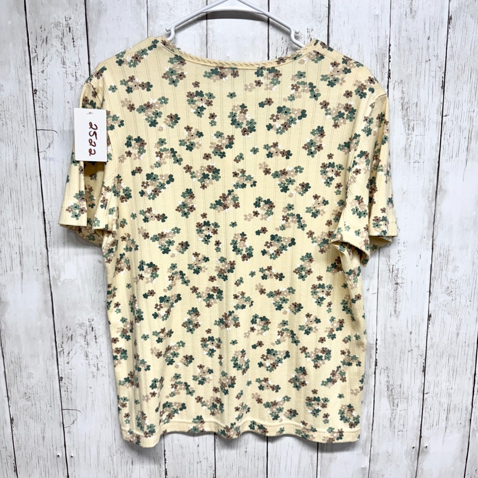 Vintage Vtg Classic Elements Top 41" Chest Short Sleeve Polo Shirt Size L / US 10 / IT 46 - 2 Thumbnail