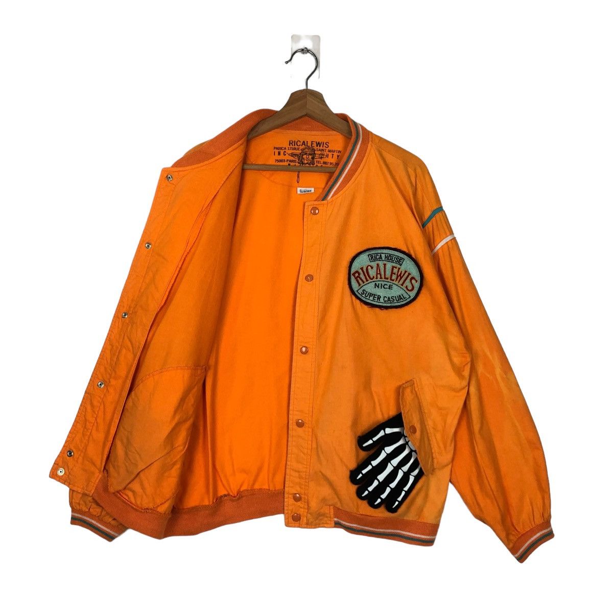 Japanese Brand 🔥VINTAGE BOMBER JACKET RICALEWIS SAINT MARTIN JAPAN Size US L / EU 52-54 / 3 - 8 Thumbnail