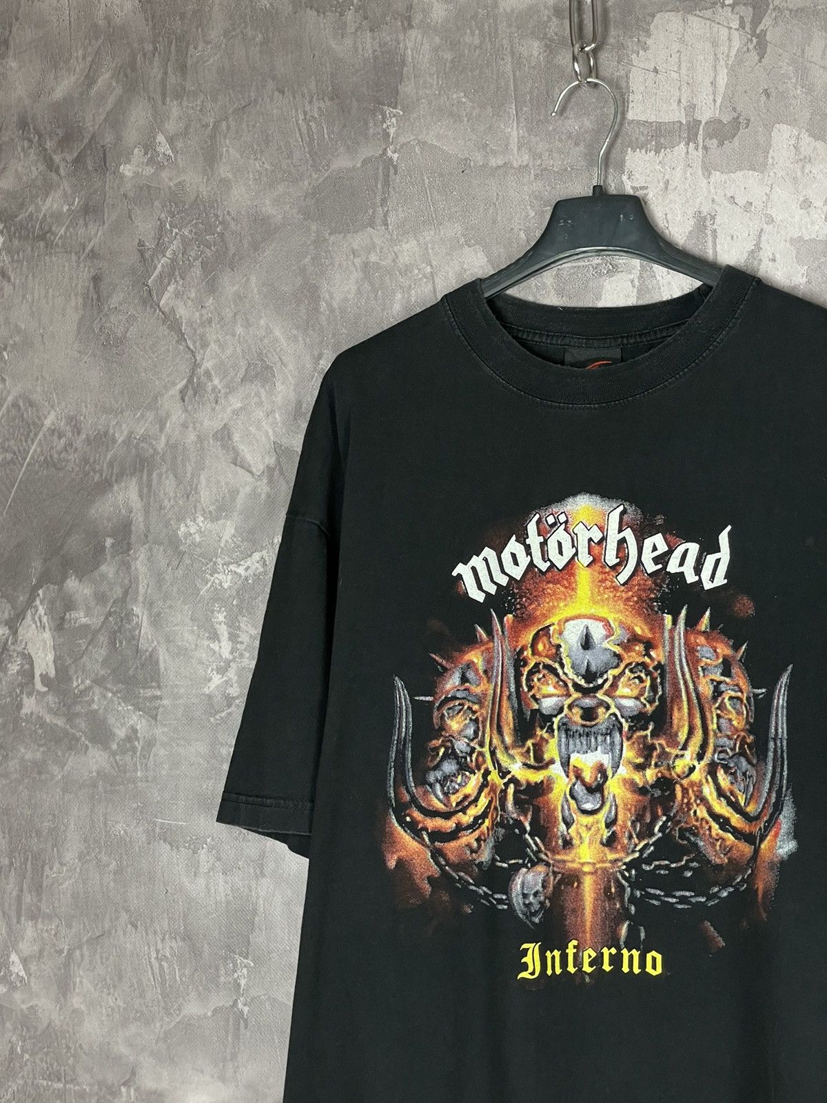 Band Tees × Vintage Vintage Motörhead Rock Band Tee AOP Perfect Washed 90s 00s Size US L / EU 52-54 / 3 - 4 Thumbnail