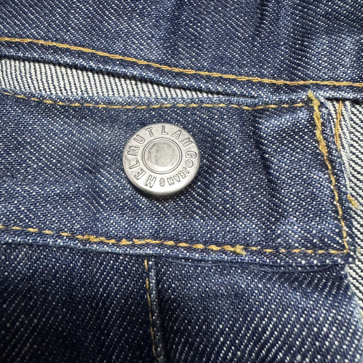Helmut Lang Helmut Lang Honeycomb Denim Jeans Release Hem Size US 31 - 16 Thumbnail
