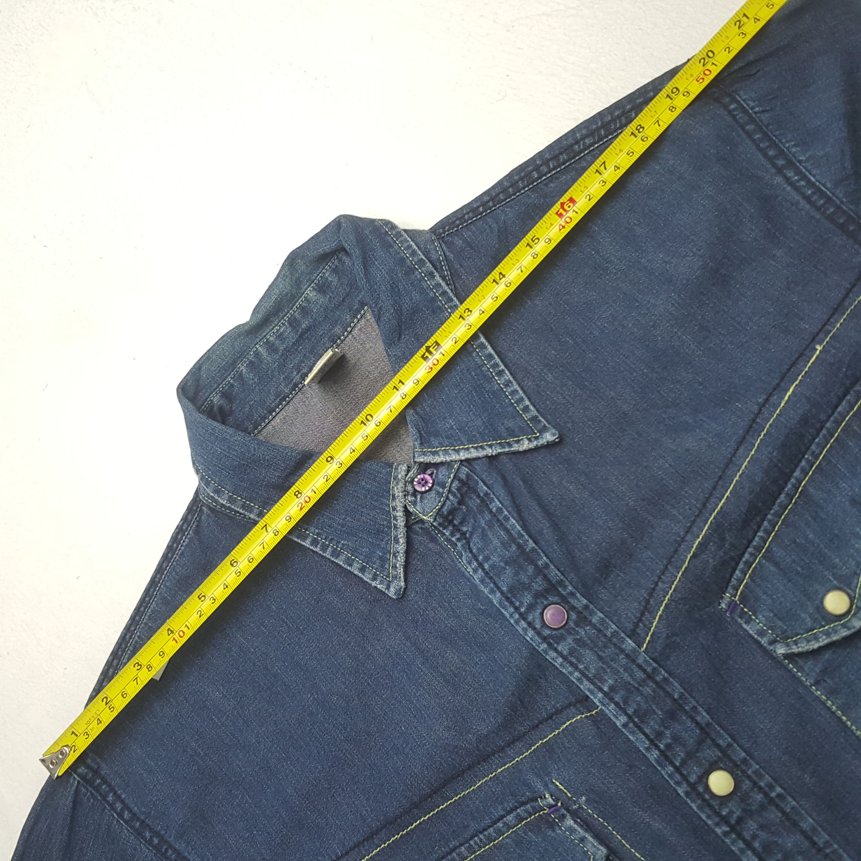 Prps Vintage PRPS Denim Button Up Shirt Size US L / EU 52-54 / 3 - 10 Thumbnail