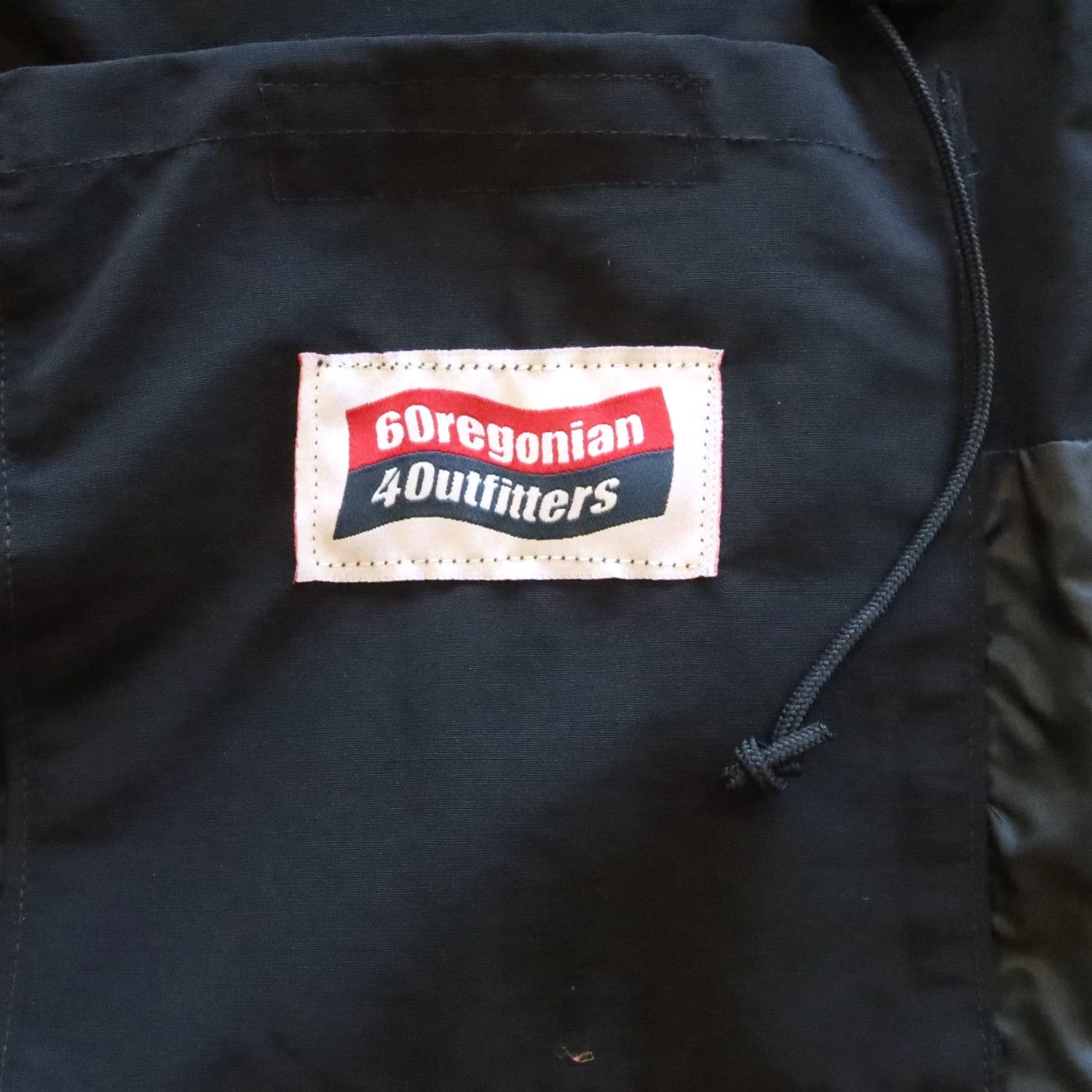 Vintage Oregonian Outfitters Parka Jacket Men XS S Black 60/40 Nylon Made in USA VTG Hiking Size US S / EU 44-46 / 1 - 7 Thumbnail