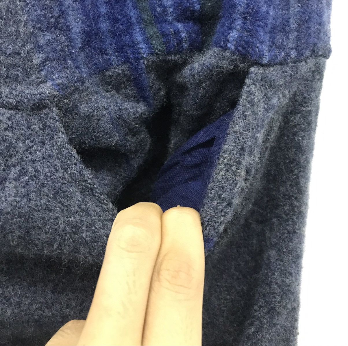 Japanese Brand × Vintage Vintage Tamaki Niime In Japan Wool Pants Size US 30 / EU 46 - 6 Thumbnail