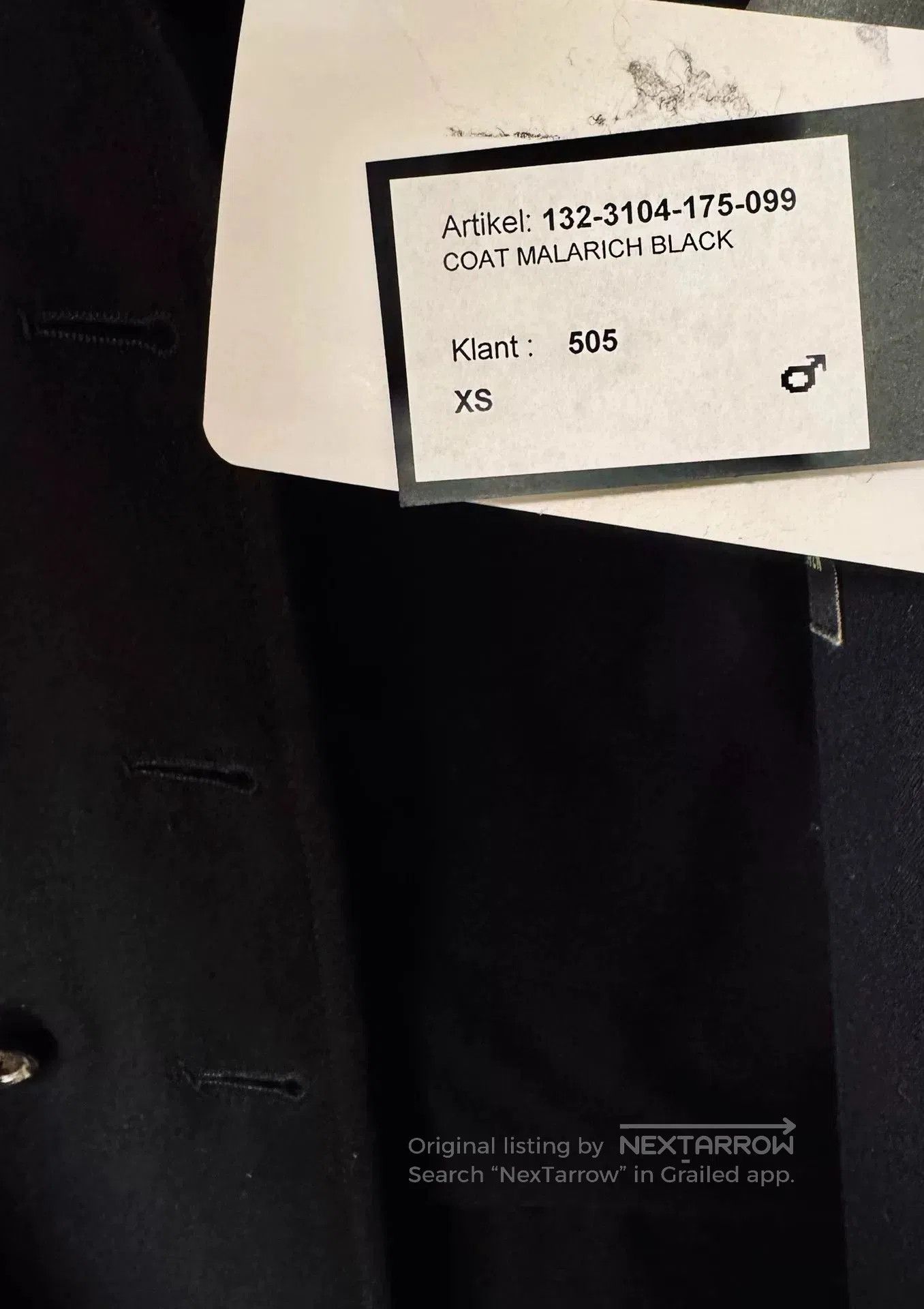 Ann Demeulemeester Ann Demeulemeester 13 Fall Runway Coat. Size US XS / EU 42 / 0 - 6 Thumbnail