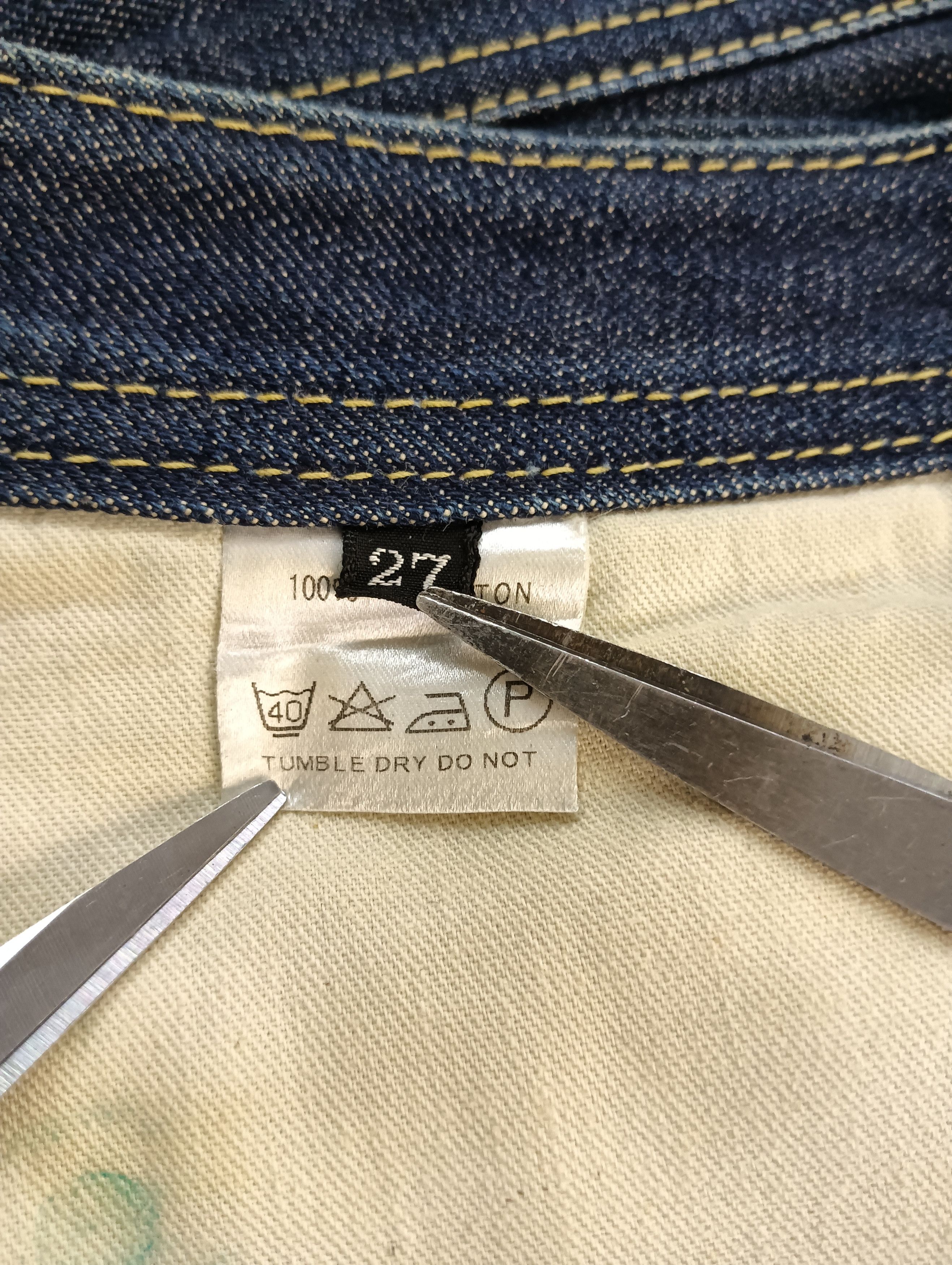 Japanese Brand SOMET SELVEDGE DENIM Size US 27 - 5 Thumbnail