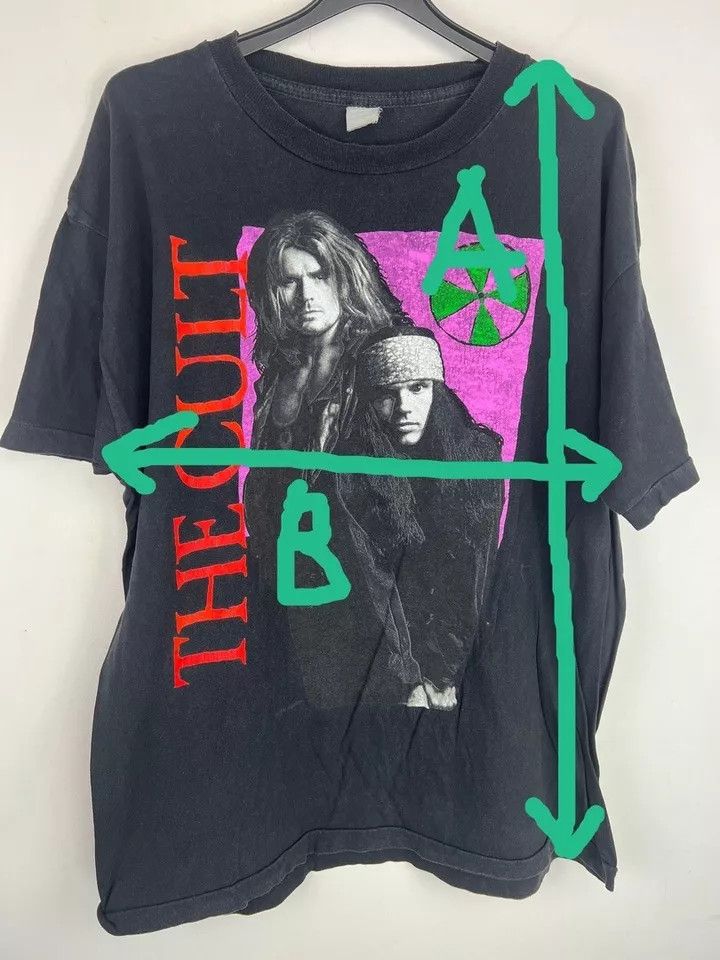 Vintage Vintage 90s The Cult Ceremonial Stomp album 1991 Tour Size US XL / EU 56 / 4 - 11 Thumbnail