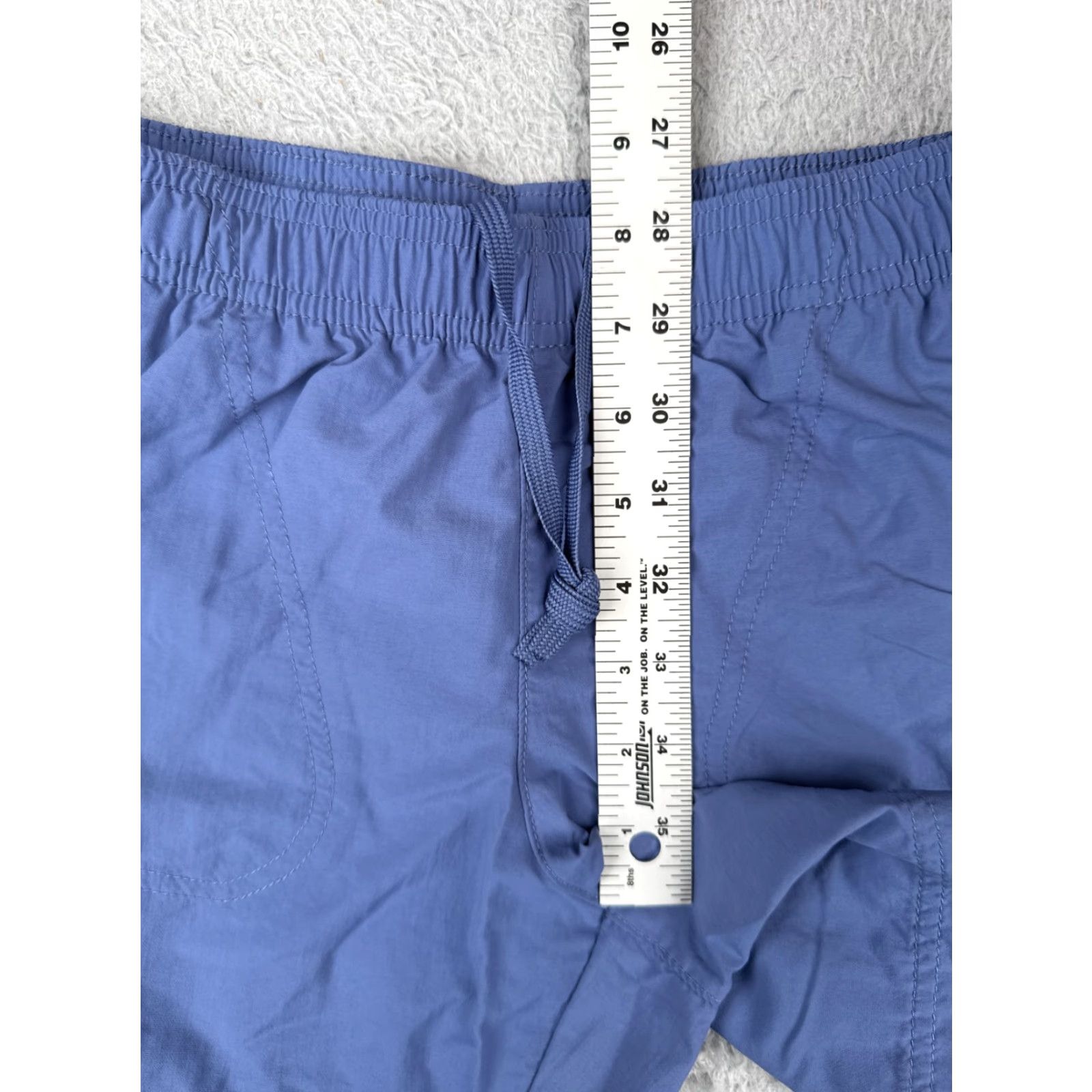 Vintage VINTAGE Columbia Shorts Women XS Blue Cargo Elastic Nylon Activewear Casual Travel Summer Girls Size 26" / US 2 / IT 38 - 7 Thumbnail