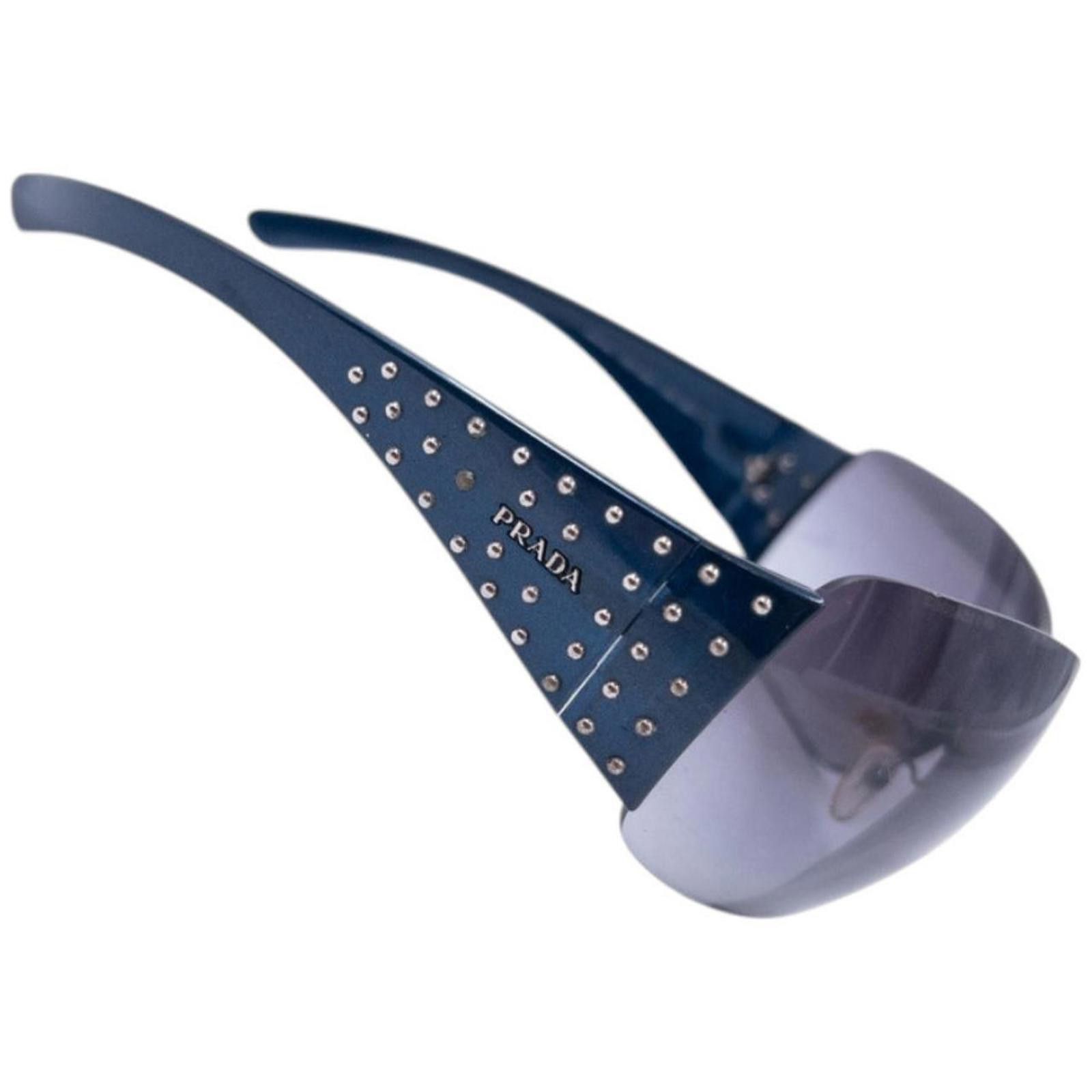 Prada Vintage Prada Diamonte Sunglasses Size ONE SIZE - 3 Thumbnail
