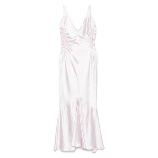 Sportmax SPORTMAX Women Dresses KATIA 067 002 PINK Size XS / US 0-2 / IT 36-38 - 1 Thumbnail