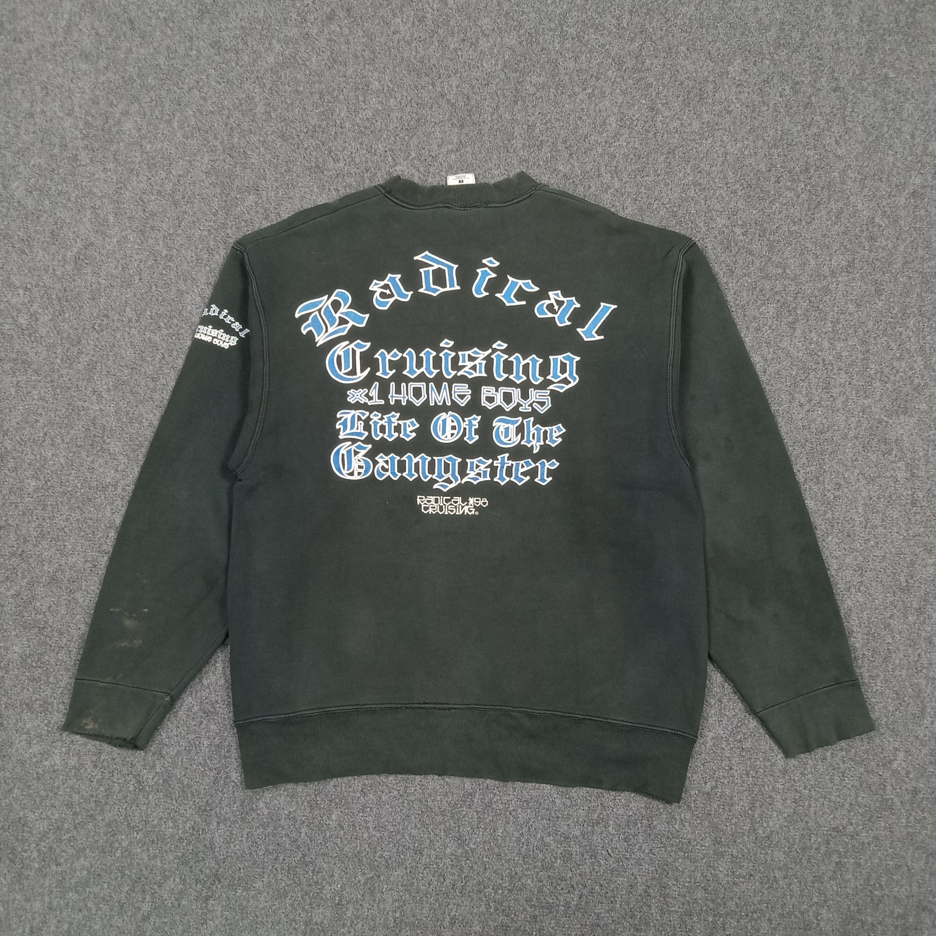 Vintage 90's Radical Cruising Lowrider Sweatshirt C289N15 Size US M / EU 48-50 / 2 - 1 Thumbnail