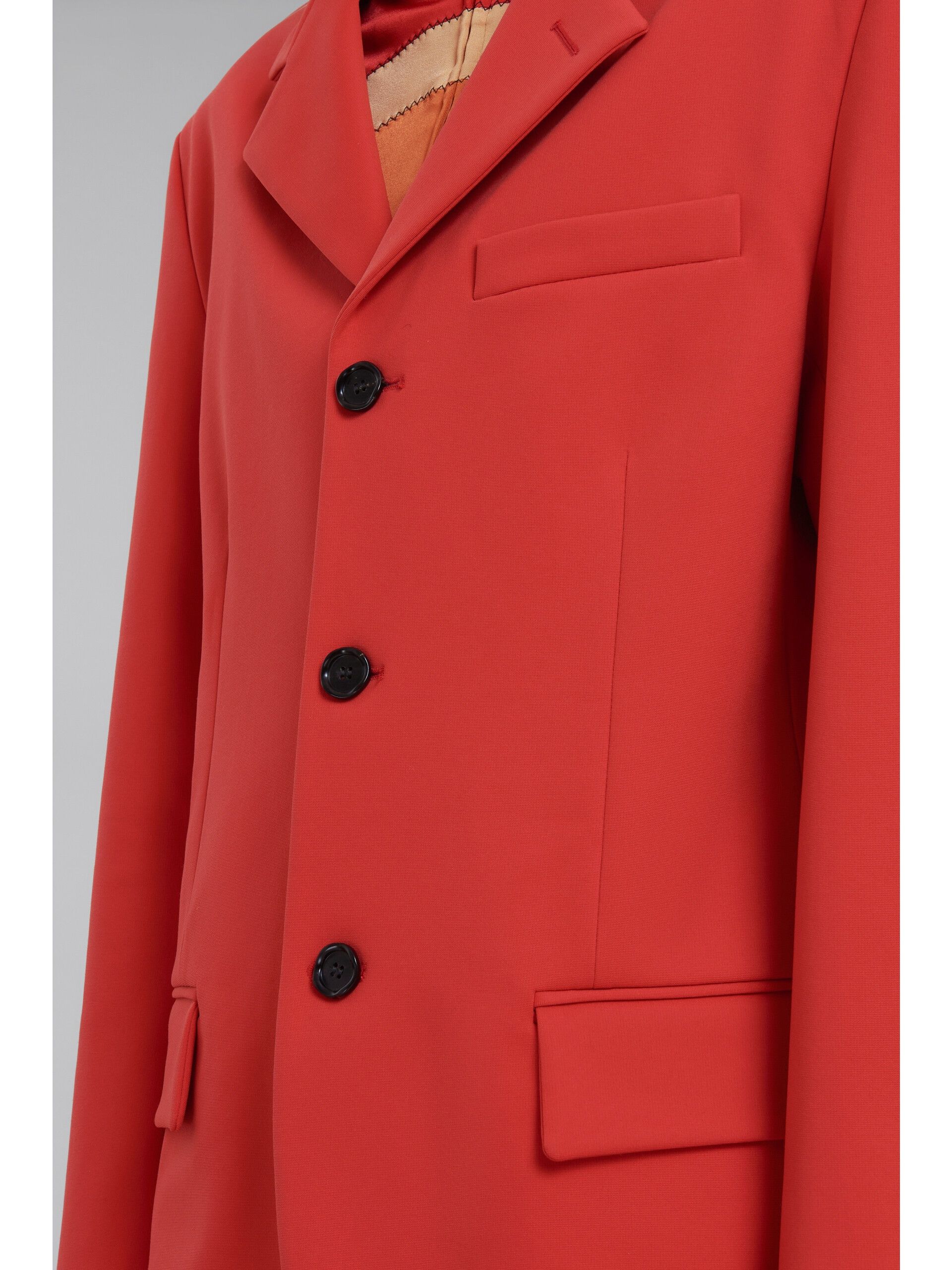 Marni o1y1025 Blazer in Tomato Red Size XL / US 12-14 / IT 48-50 - 3 Thumbnail