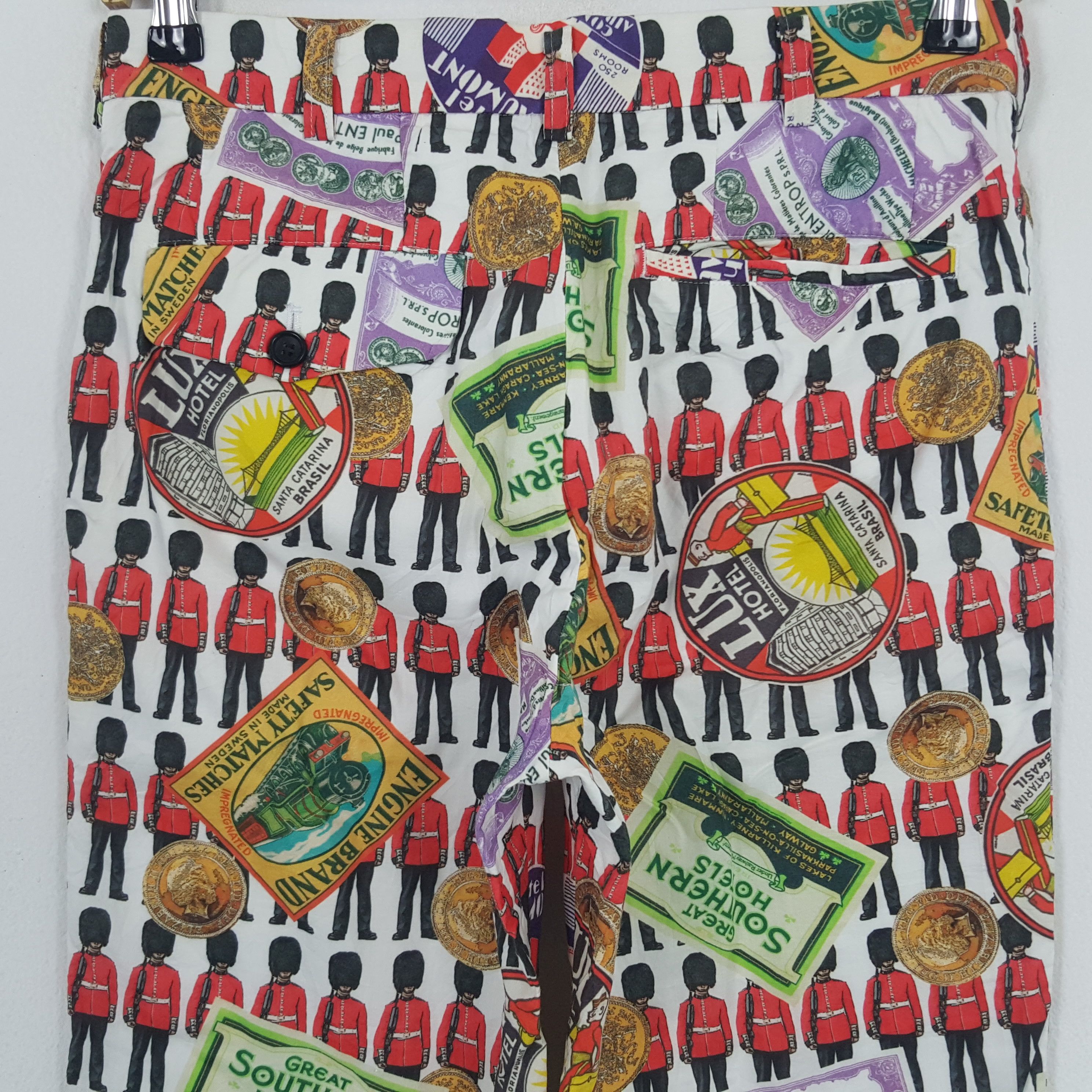 Comme des Garcons × Japanese Brand × Tricot Comme des Garcons Vintage AD2012 Tricot Comme des Garcons All Overprint Pants Size 29" - 7 Thumbnail