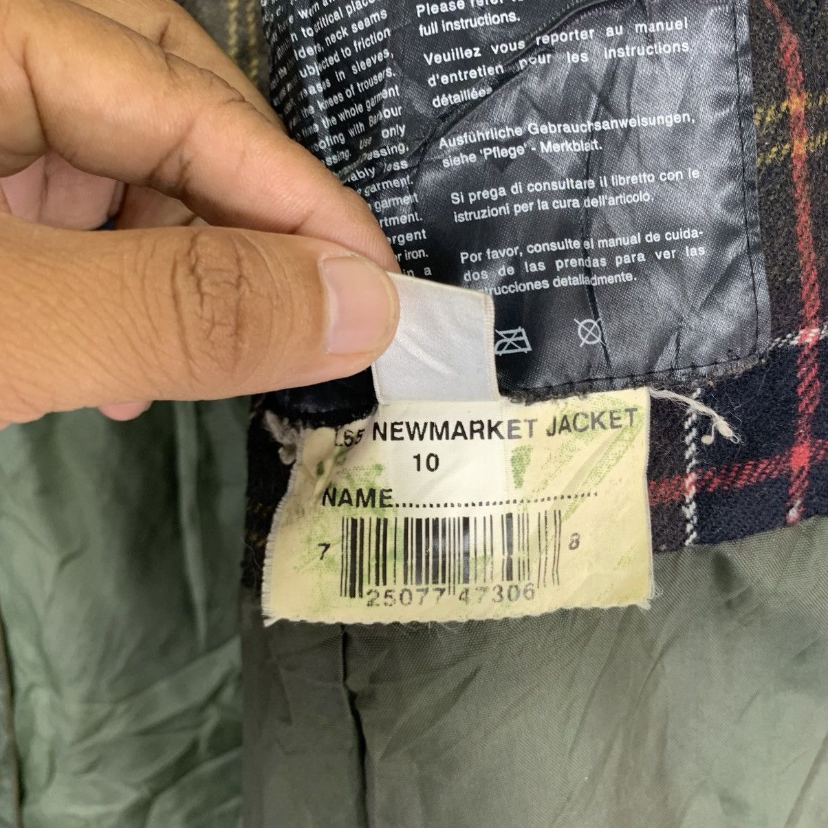 Barbour VINTAGE BARBOUR WEX PARKA JACKET Size M / US 6-8 / IT 42-44 - 12 Thumbnail