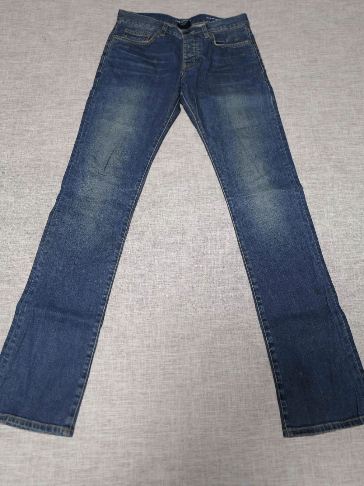 Saint Laurent Paris Saint Laurent Paris 15SS D09 Bell Bottom Denim Size US 29 - 1 Thumbnail