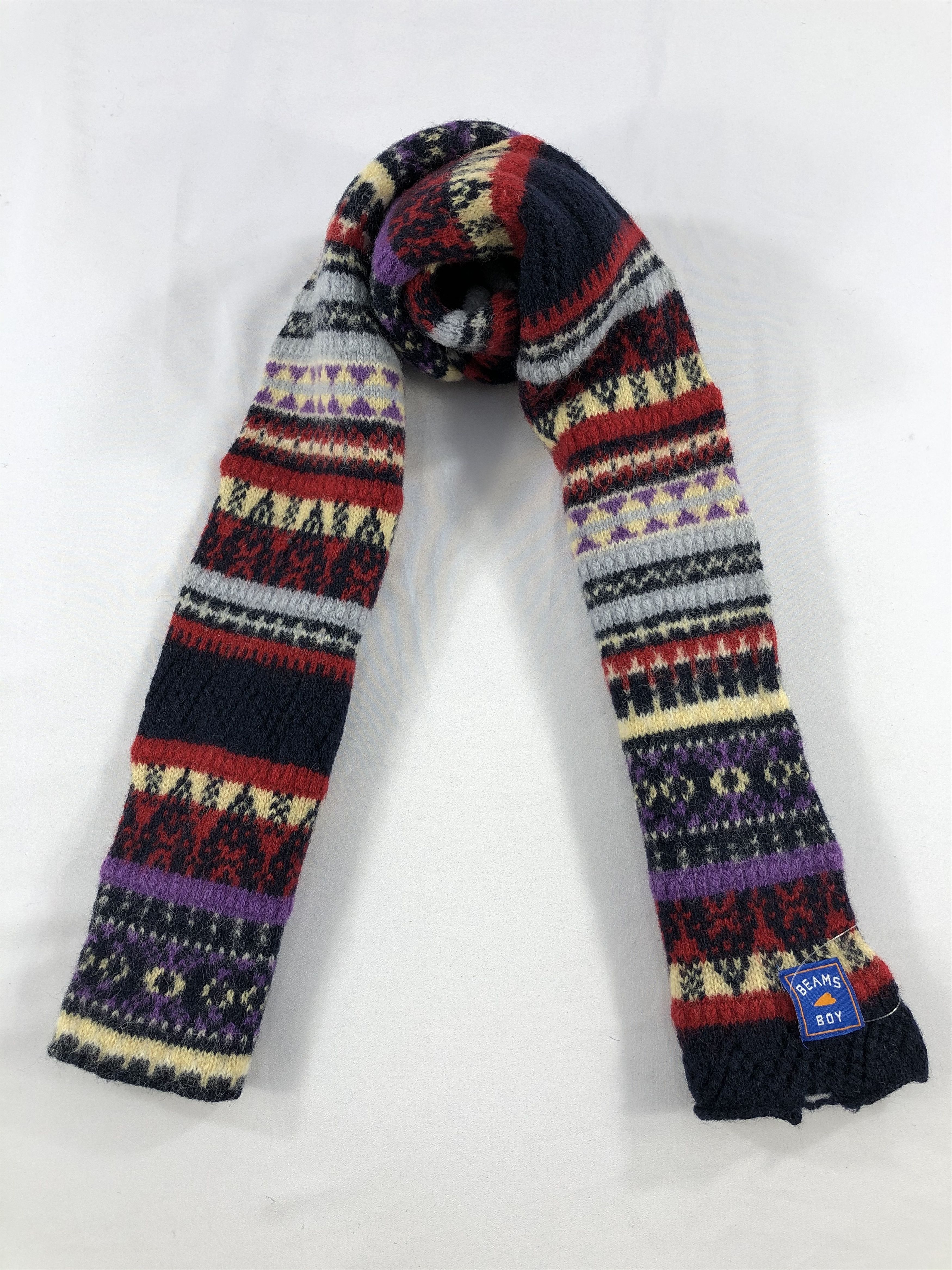 Beams Japan Vintage Beams Scarf/Muffler/Neckwear MF1715 Size ONE SIZE - 1 Thumbnail