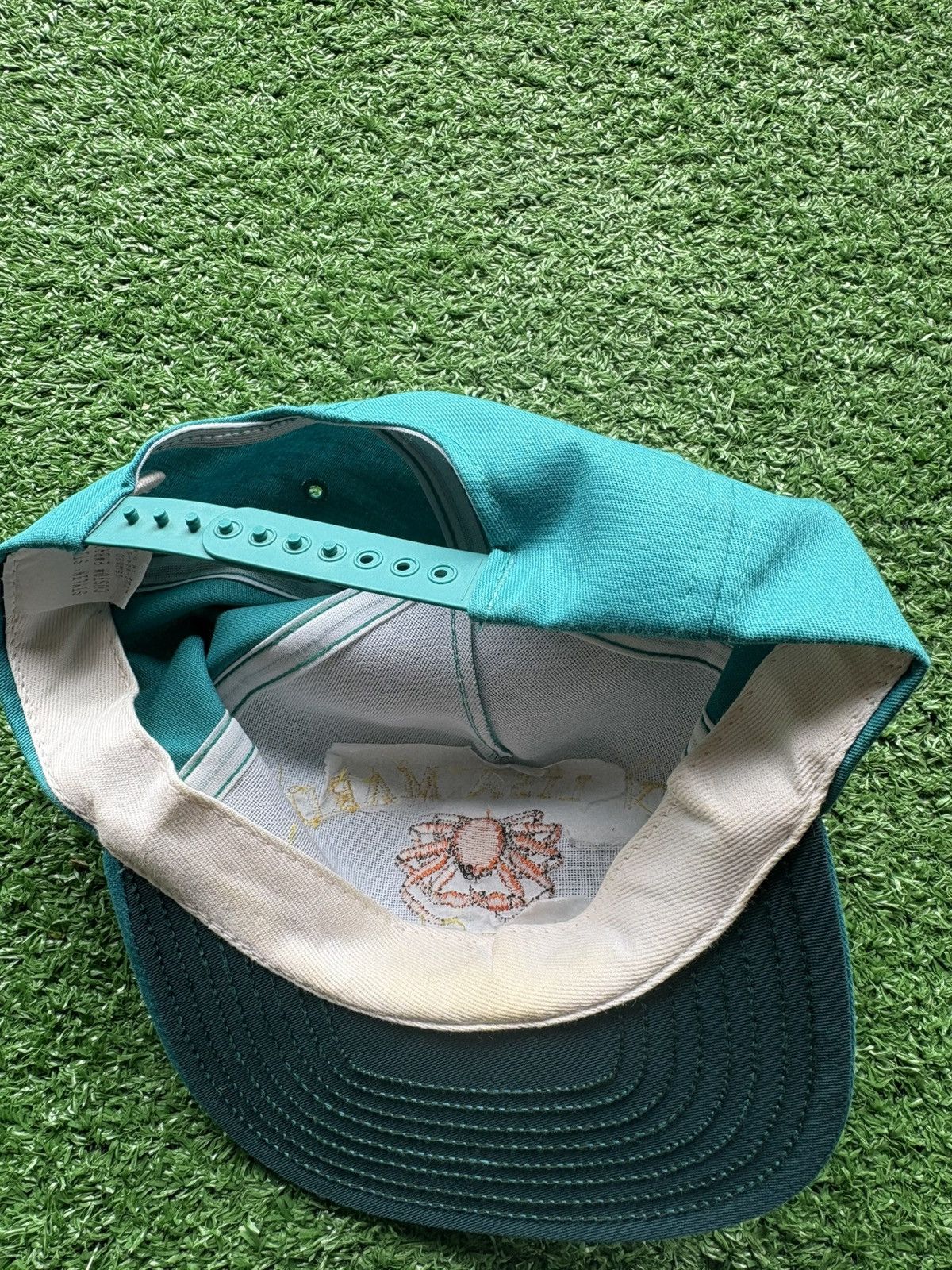 Vintage 1990’s Fisherman Crab Graphic Hat Size ONE SIZE - 4 Thumbnail