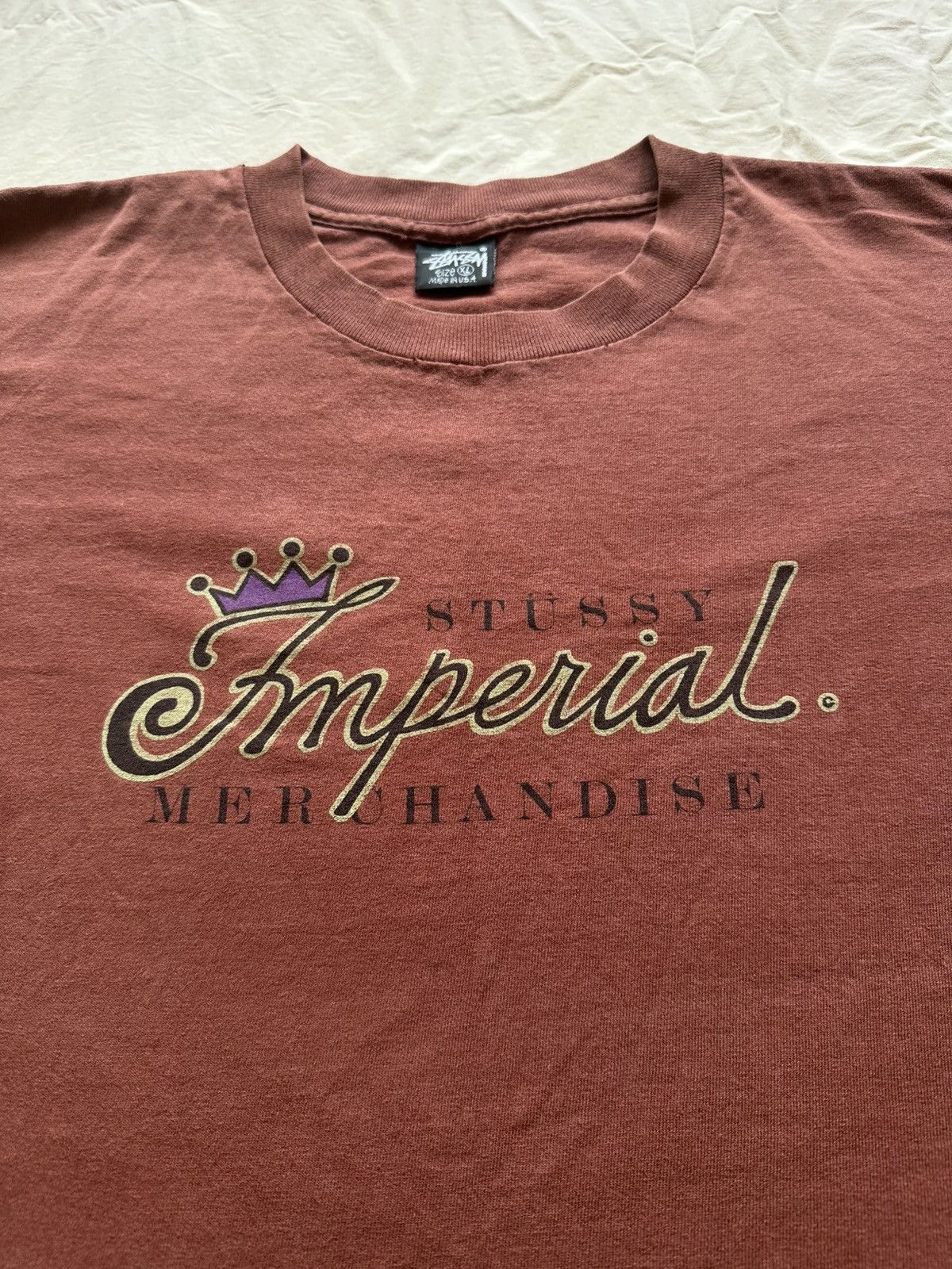 Stussy Stussy Imperial merchandise vintage 90s t-shirt Size US XL / EU 56 / 4 - 4 Thumbnail