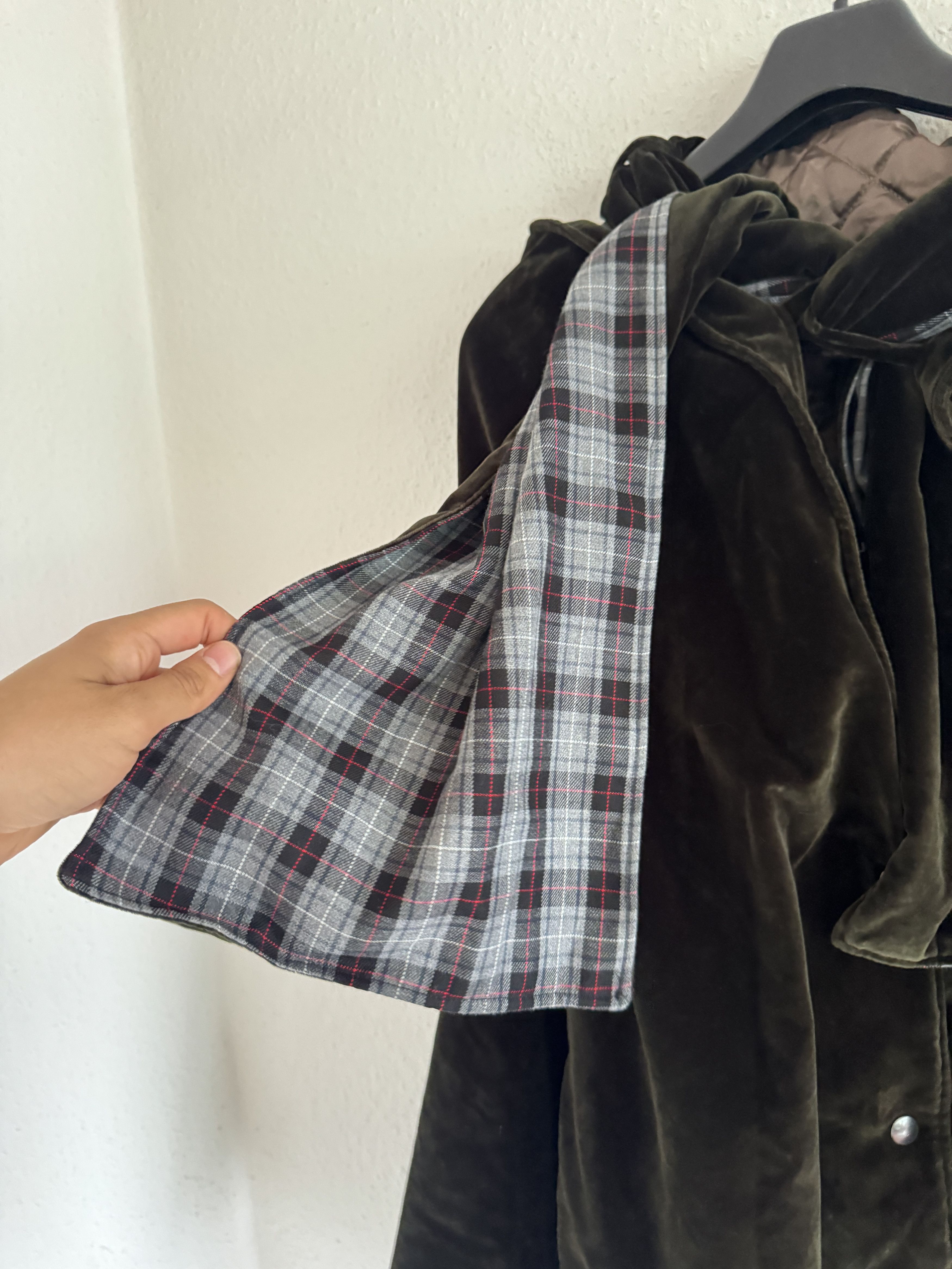 Y/Project Green Velvet Bomber with Scarf Attachment (Sample) Size US XL / EU 56 / 4 - 5 Thumbnail