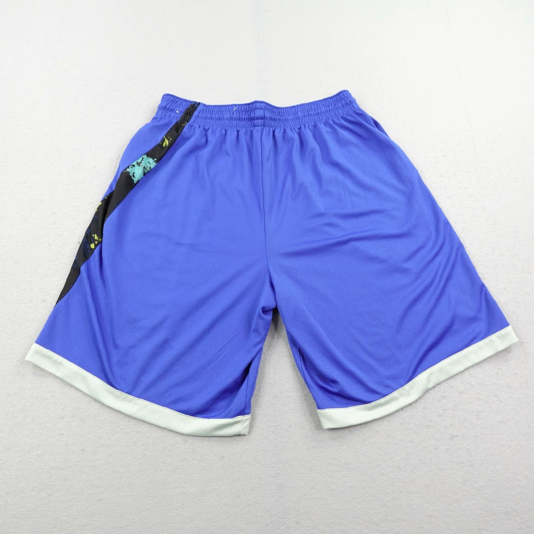 Nike Nike Shorts Mens 2XL Blue Dri Fit Swoosh Athletic Workout Performance Basketball Size US 39 - 4 Thumbnail