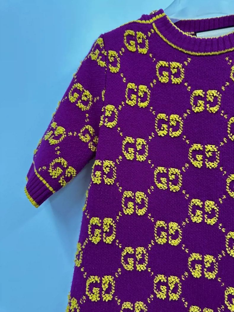 Gucci Gucci Full-print dress Size S / US 4 / IT 40 - 4 Thumbnail