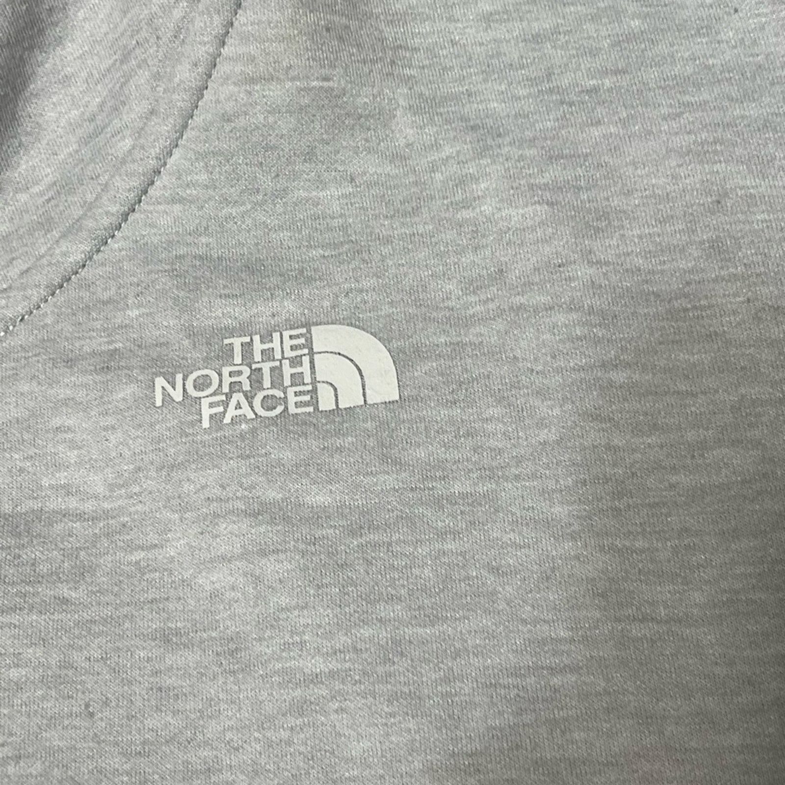 The North Face The North Face Sweater Heather Gray Hoodie Sleeveless ZIP Size US L / EU 52-54 / 3 - 4 Thumbnail