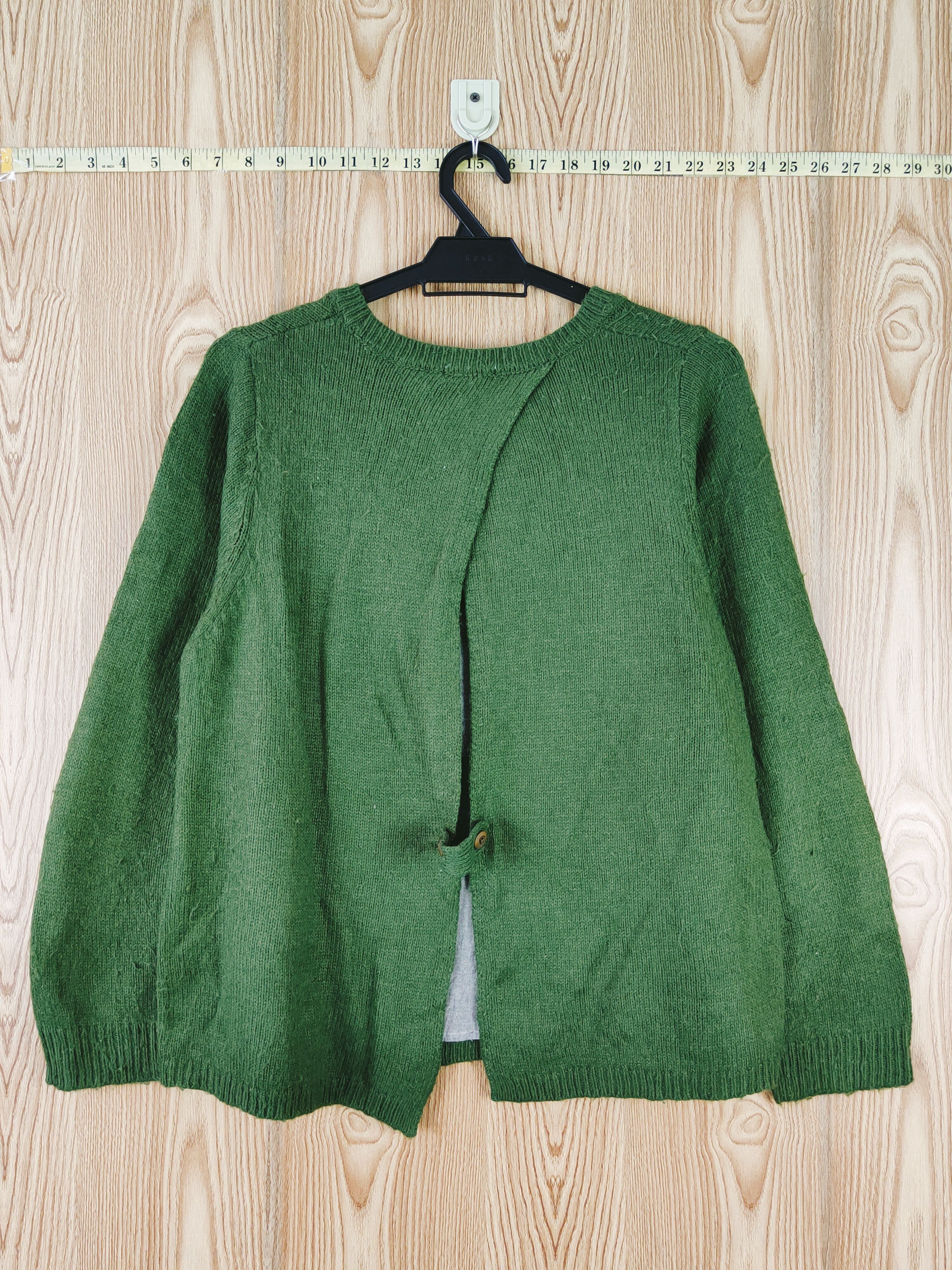 Aran Isles Knitwear × Japanese Brand × Vintage Cloudnine Green Knitwear Sweatshirts #W564 Size M / US 6-8 / IT 42-44 - 7 Thumbnail