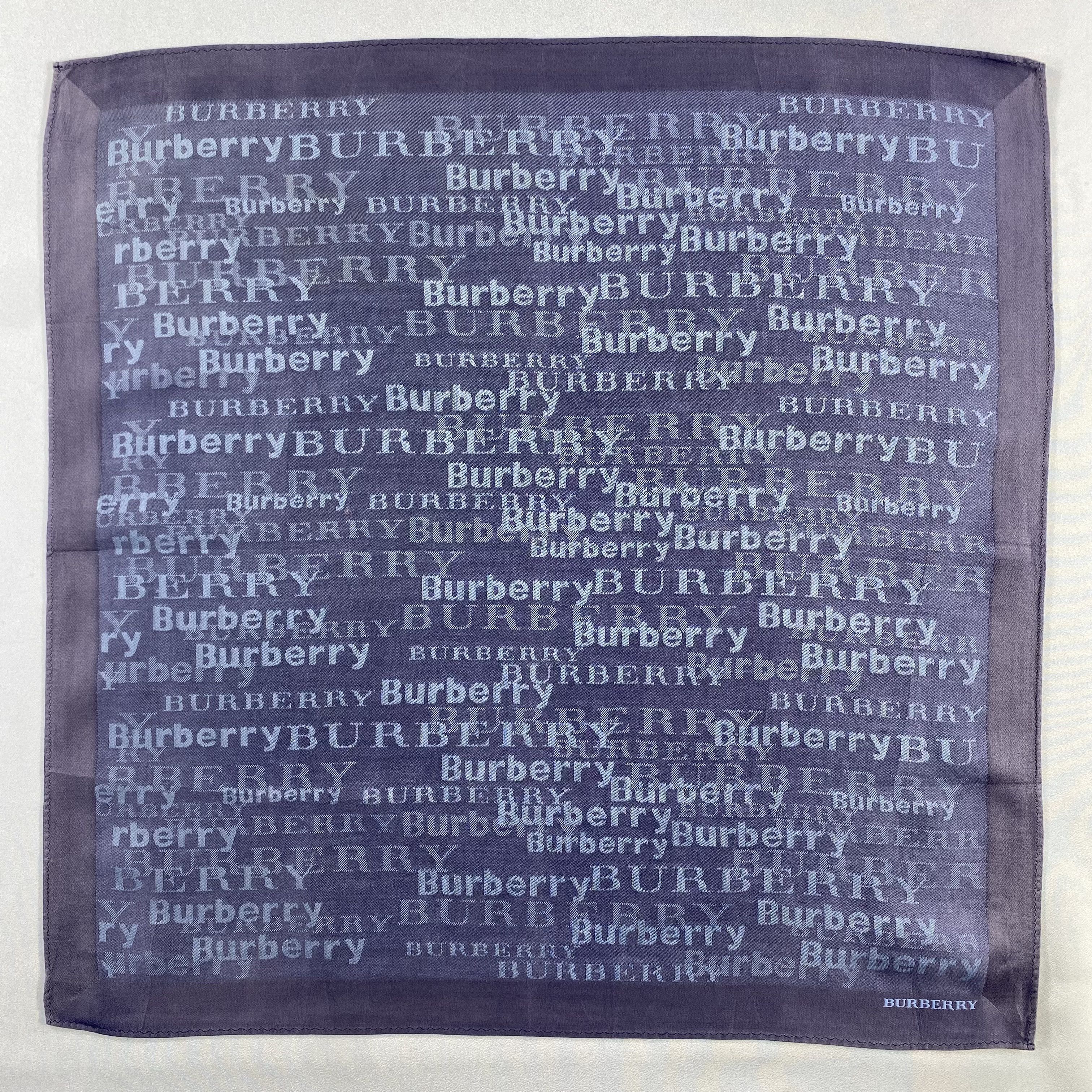 Burberry × Vintage Burberry Handkerchief / Neckerchief / Bandana-P1205 Size ONE SIZE - 1 Thumbnail