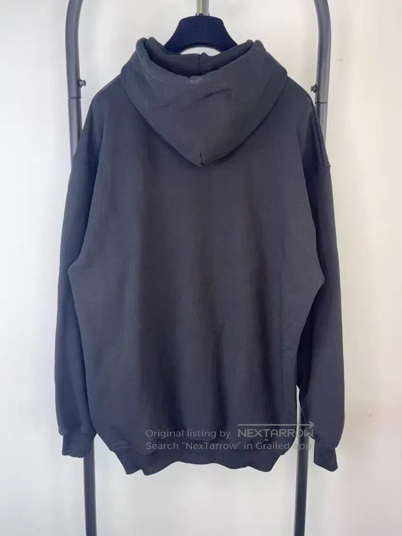 Balenciaga Balenciaga Letter print hooded long-sleeve sweater Size US XS / EU 42 / 0 - 2 Thumbnail