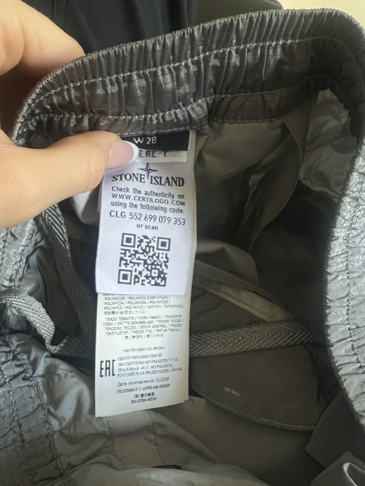 Stone Island Stone Island Pants Size US 28 / EU 44 - 4 Thumbnail