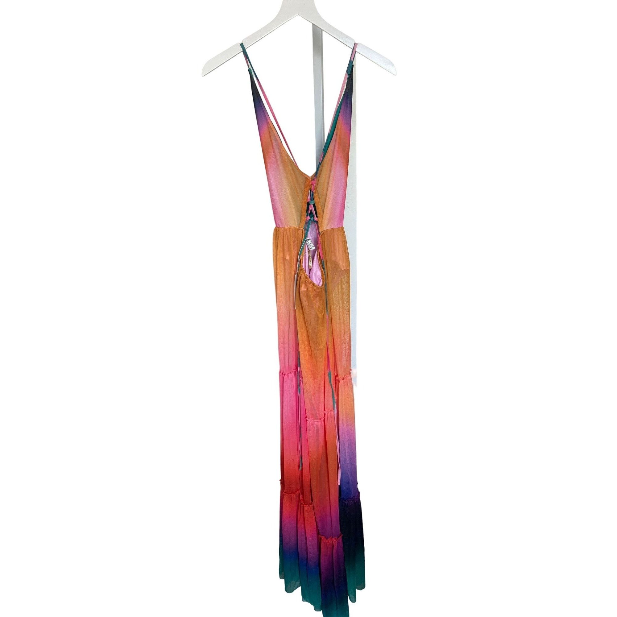 REVOLVE Agua Bendita Pacifico Cosmea Vini Ombré Maxi Dress Size S / US 4 / IT 40 - 9 Thumbnail