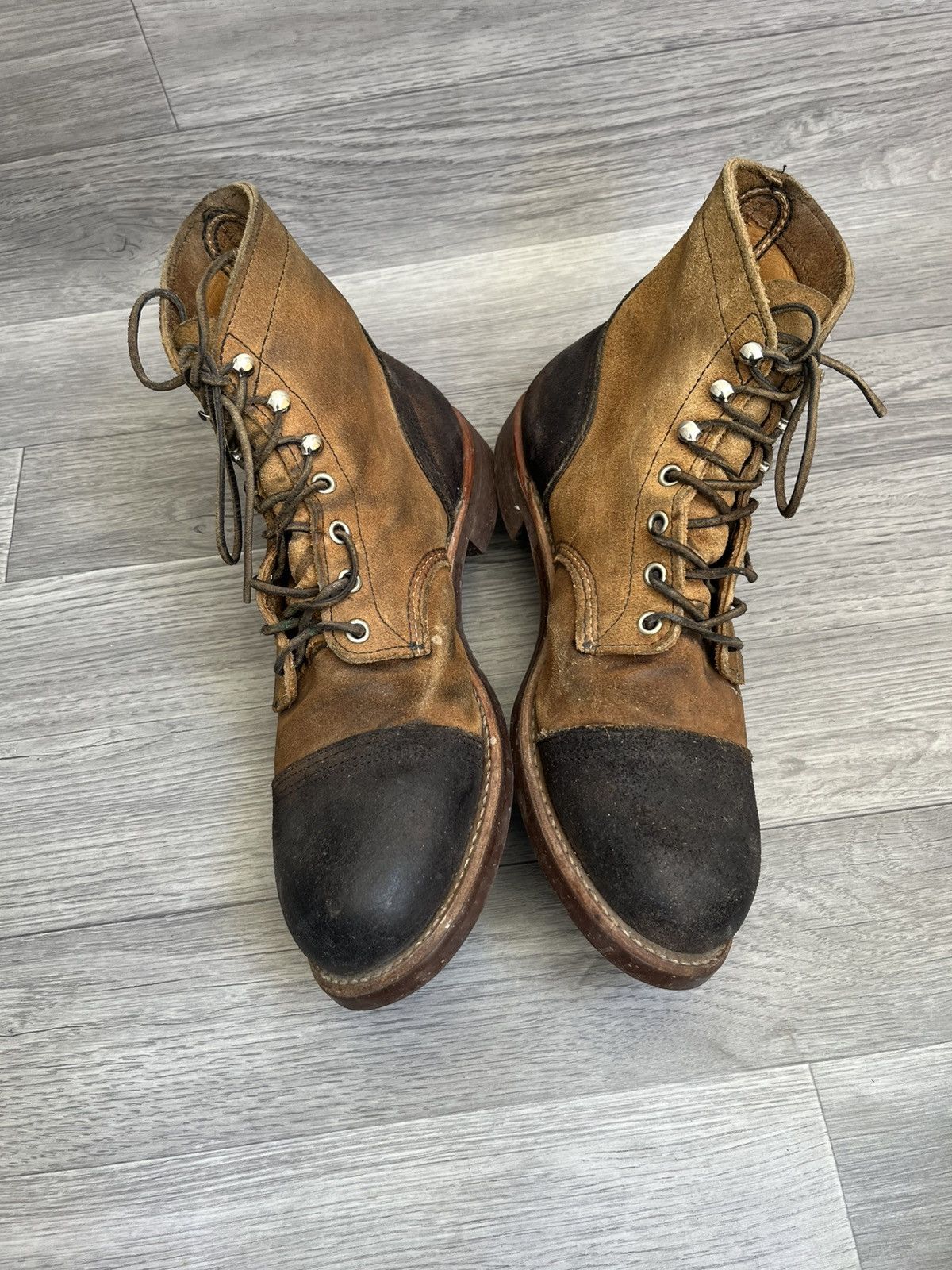 Red Wing Red wing iron ranger rough out biker boots sz 43 Size US 10 / EU 43 - 11 Thumbnail