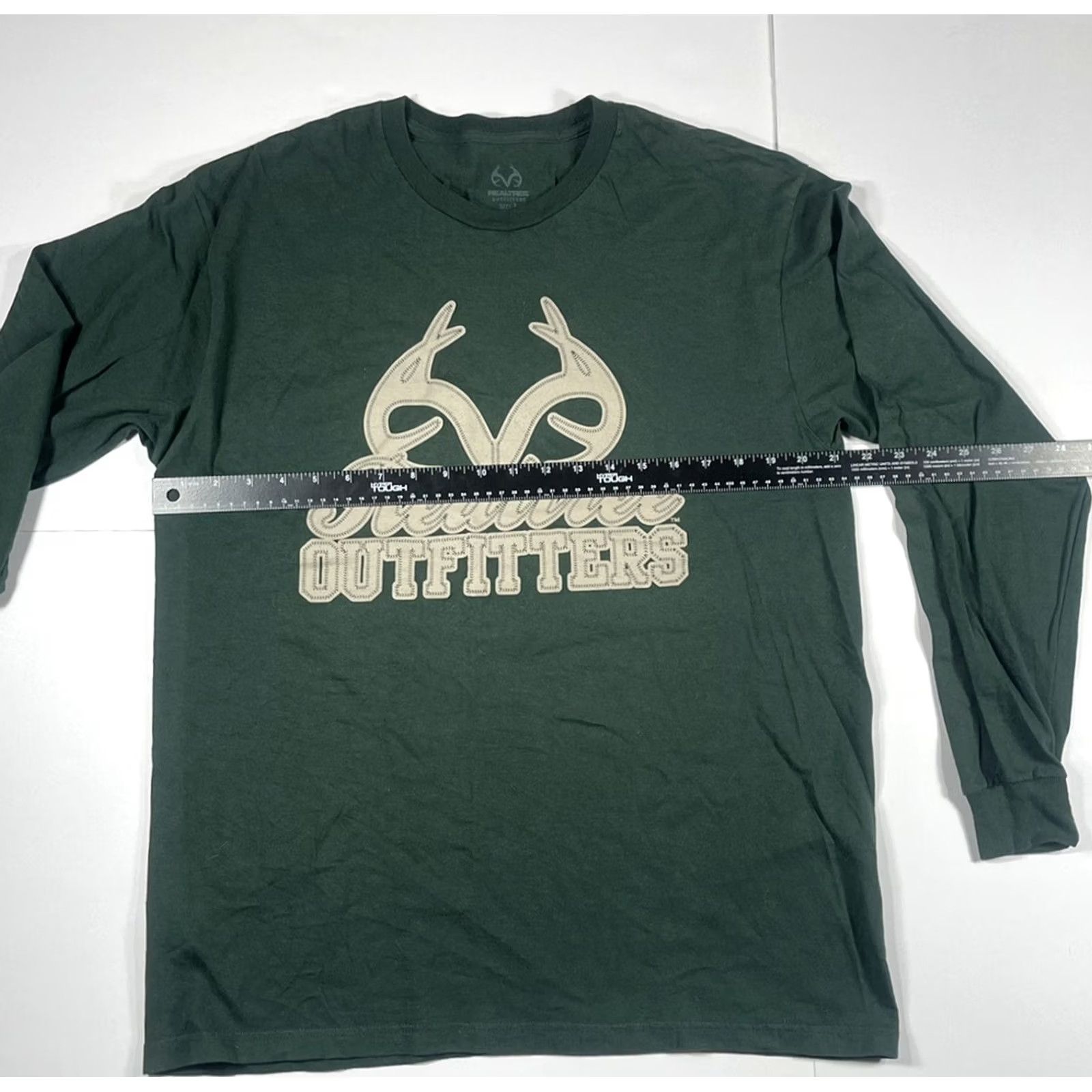 Realtree Realtree Men’s Green Long Sleeve Crew Neck Pullover T Shirt Size L Size US L / EU 52-54 / 3 - 4 Thumbnail