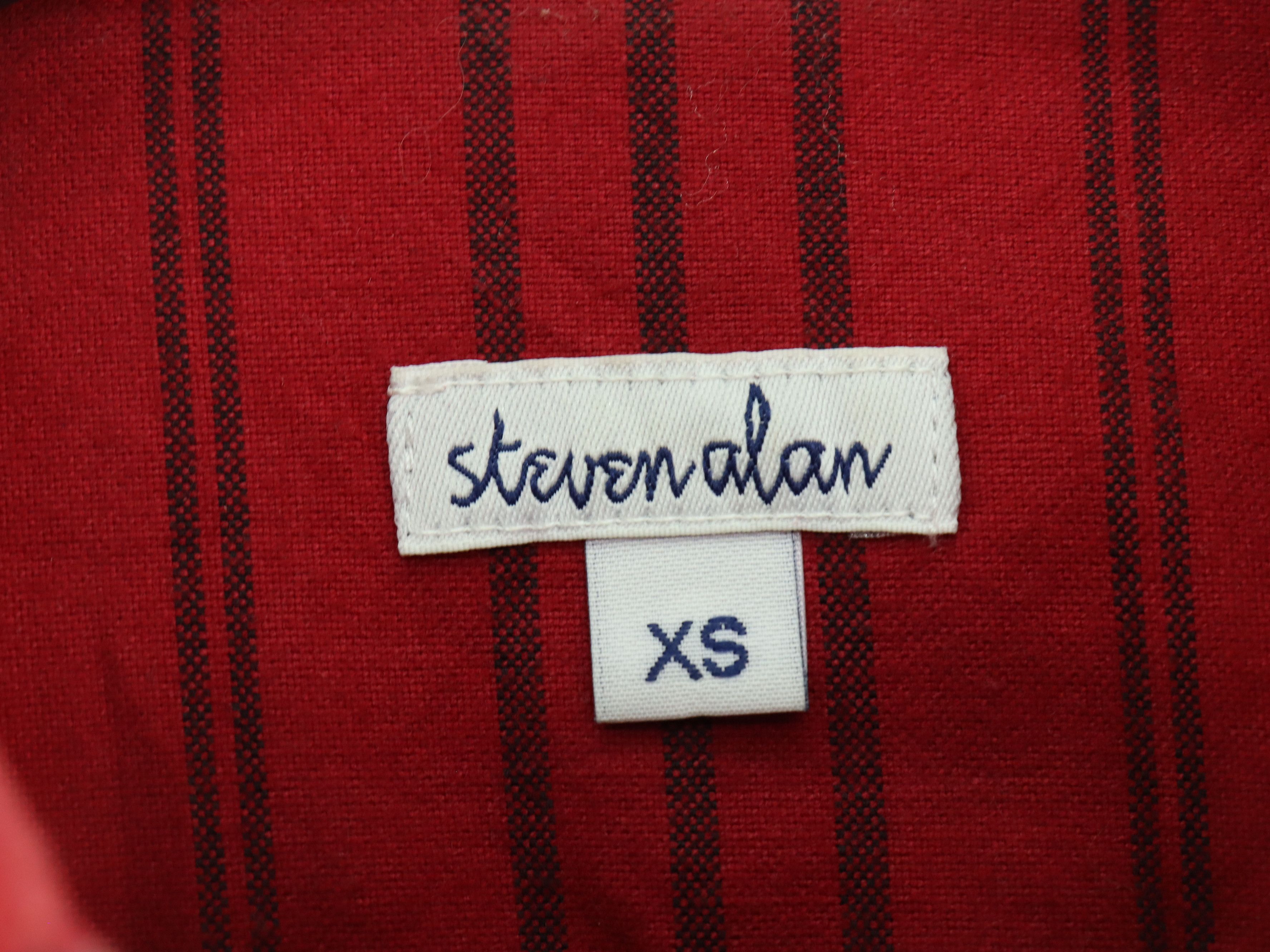 Steven Alan Steven Alan Horizontal Striped L/S Shirt MADE IN USA Size US S / EU 44-46 / 1 - 5 Thumbnail
