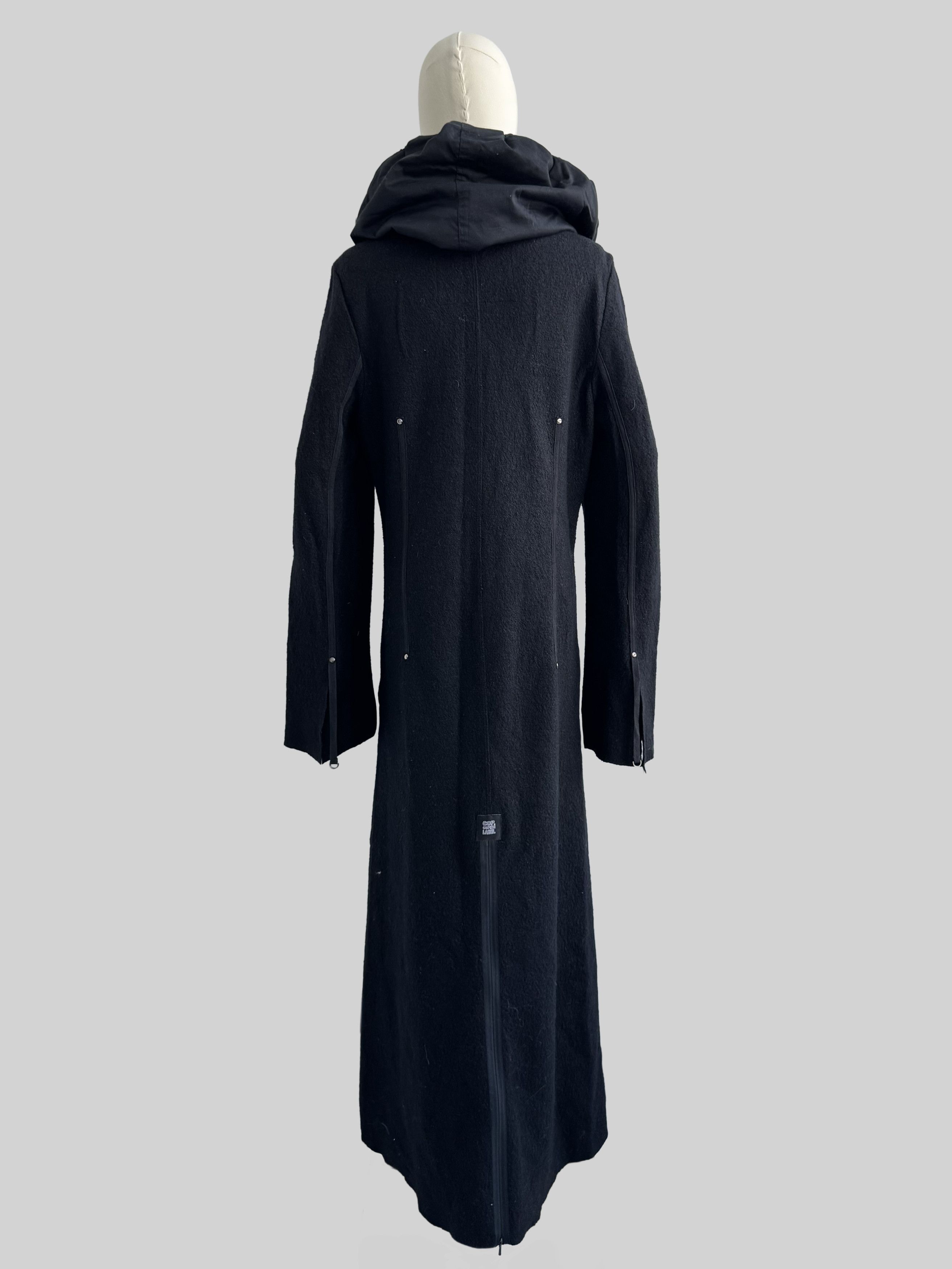 Cop Copine Cop Copine Vintage Laine Wool Hooded Coat (D10) Size M / US 6-8 / IT 42-44 - 5 Thumbnail