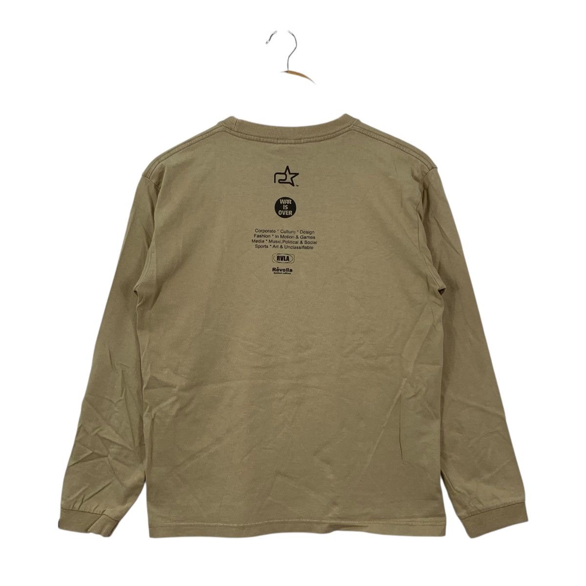Vintage REVOLLA JIMI HENDRIX War Is Over Long Sleeve Shirt Size US M / EU 48-50 / 2 - 3 Thumbnail