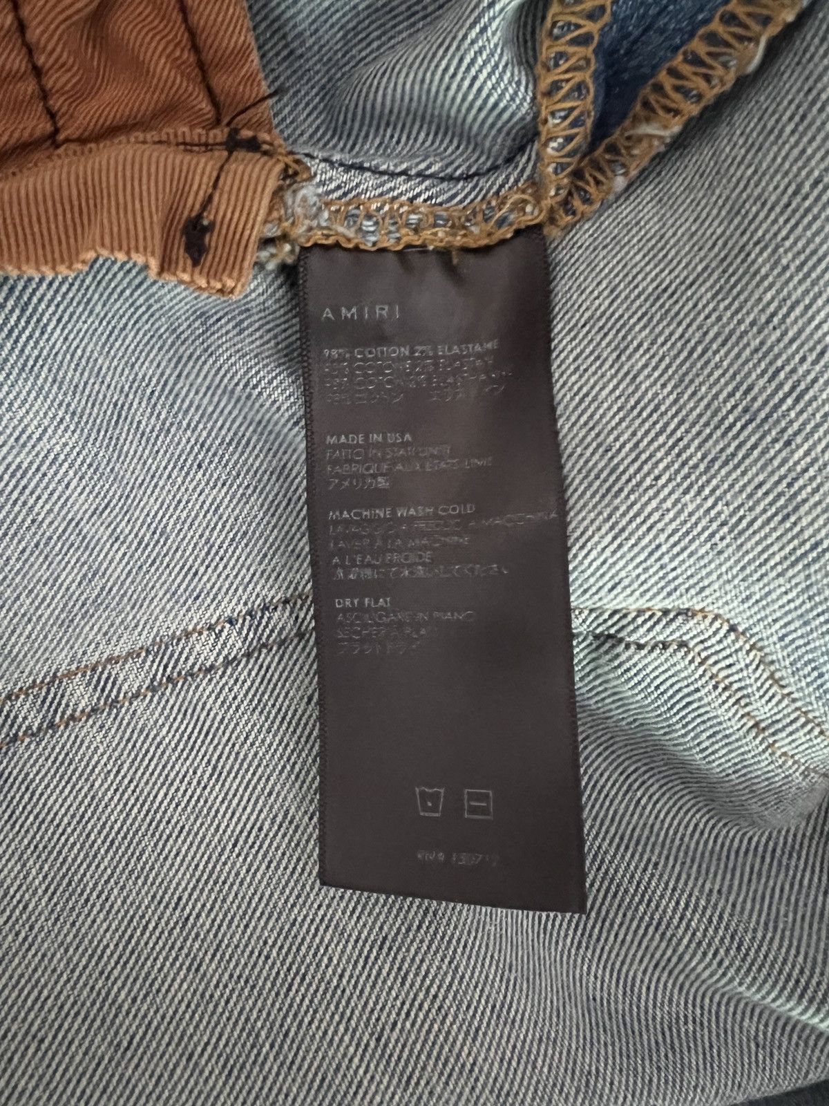 Amiri Amiri Denim Jeans Size US 30 / EU 46 - 8 Thumbnail