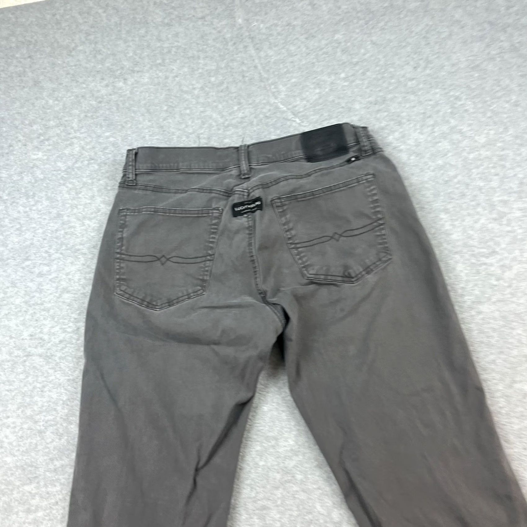 Lucky Brand Lucky Brand Pants Mens Slim Fit 34x30 Gray Cotton Blend Casual Workwear Size US 34 / EU 50 - 3 Thumbnail
