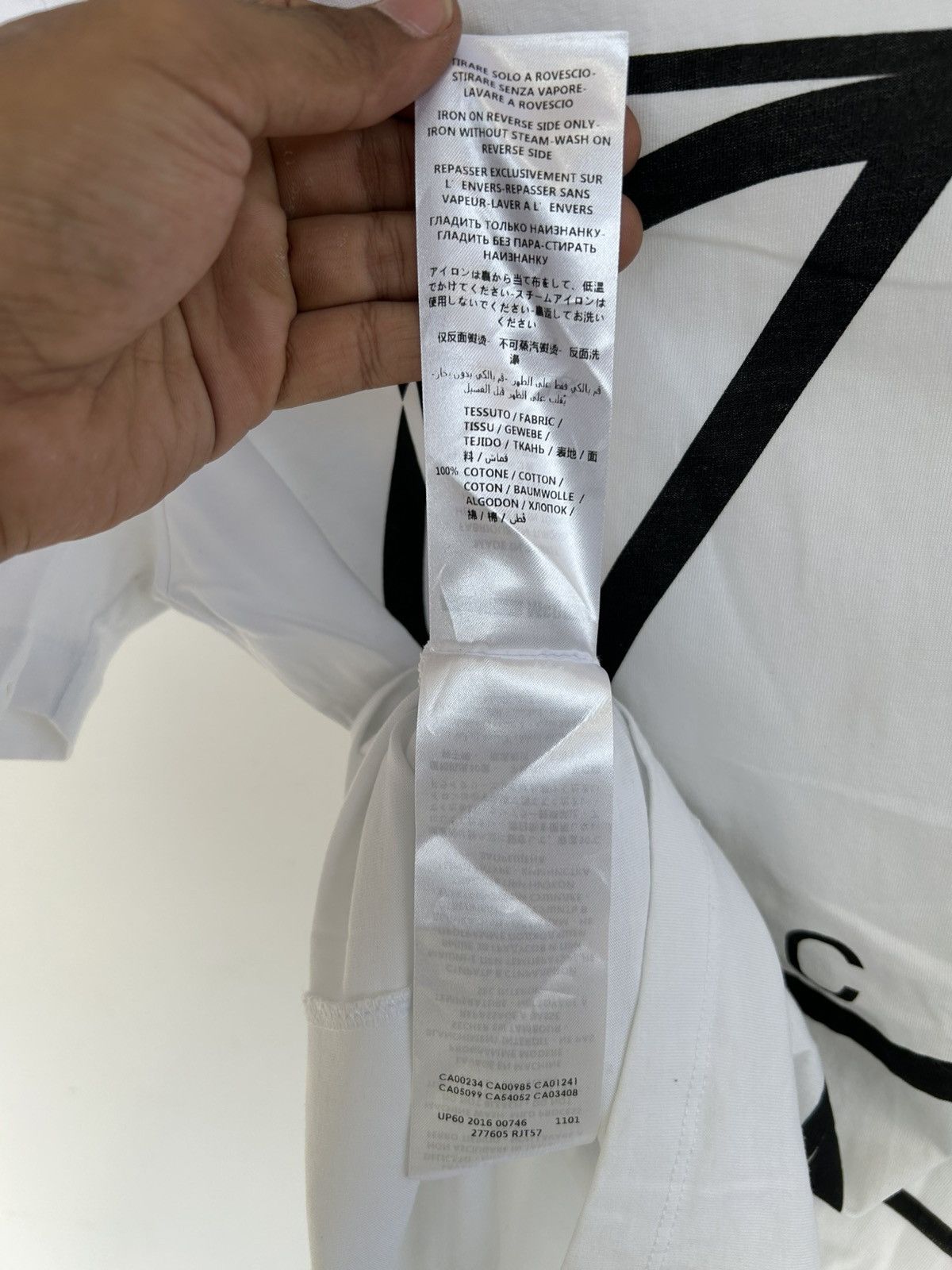 Alexander McQueen MCQ Fronthit White T Size US S / EU 44-46 / 1 - 6 Thumbnail