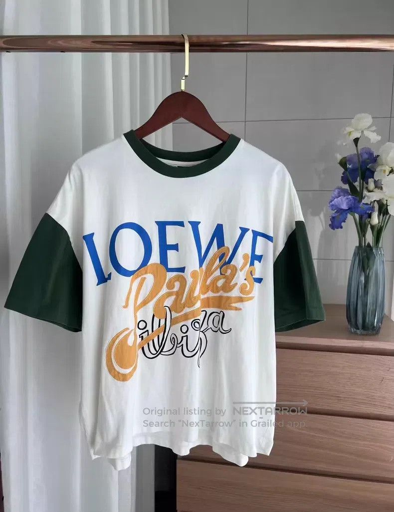 Loewe Loewe Collaboration Patchwork Short Sleeve T-Shirt Size S / US 4 / IT 40 - 1 Thumbnail