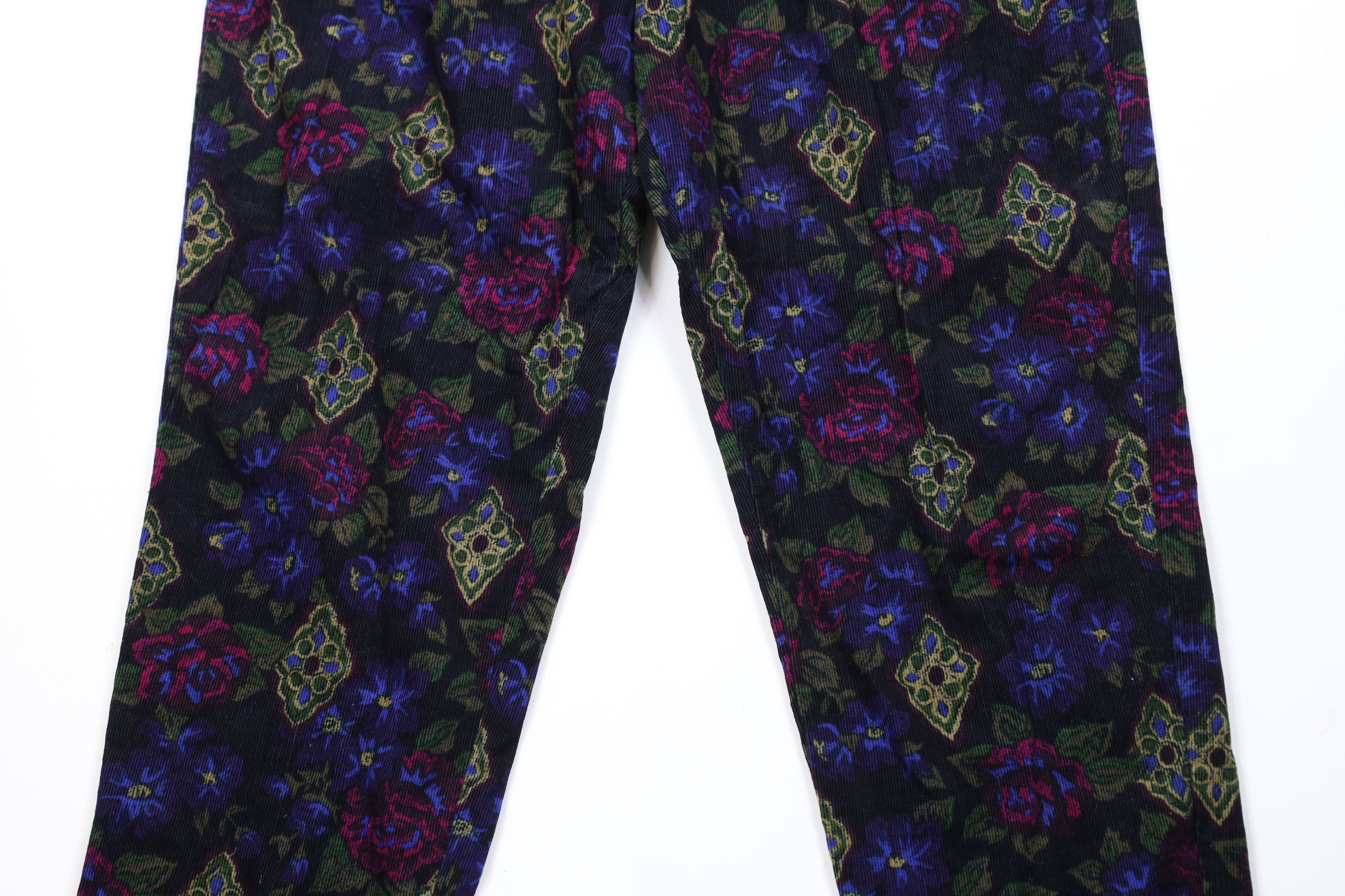 Vintage Vintage 90s Streetwear All Over Print Corduroy Pants USA Size 40" / US 18 - 3 Thumbnail