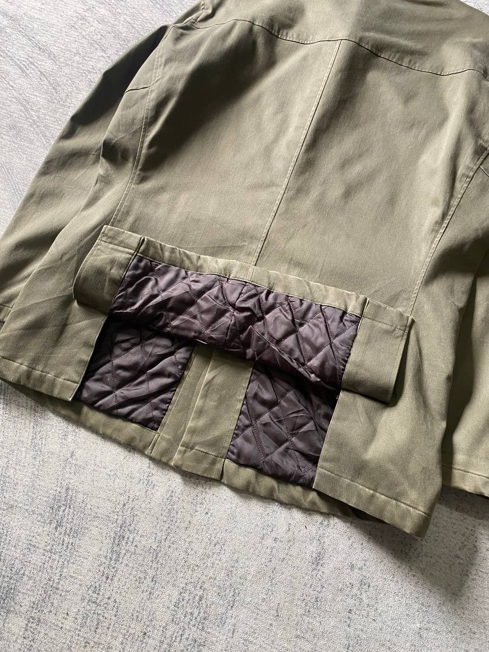 Japanese Brand Fox Moor Quilted Lined Button Jacket Size US L / EU 52-54 / 3 - 6 Thumbnail